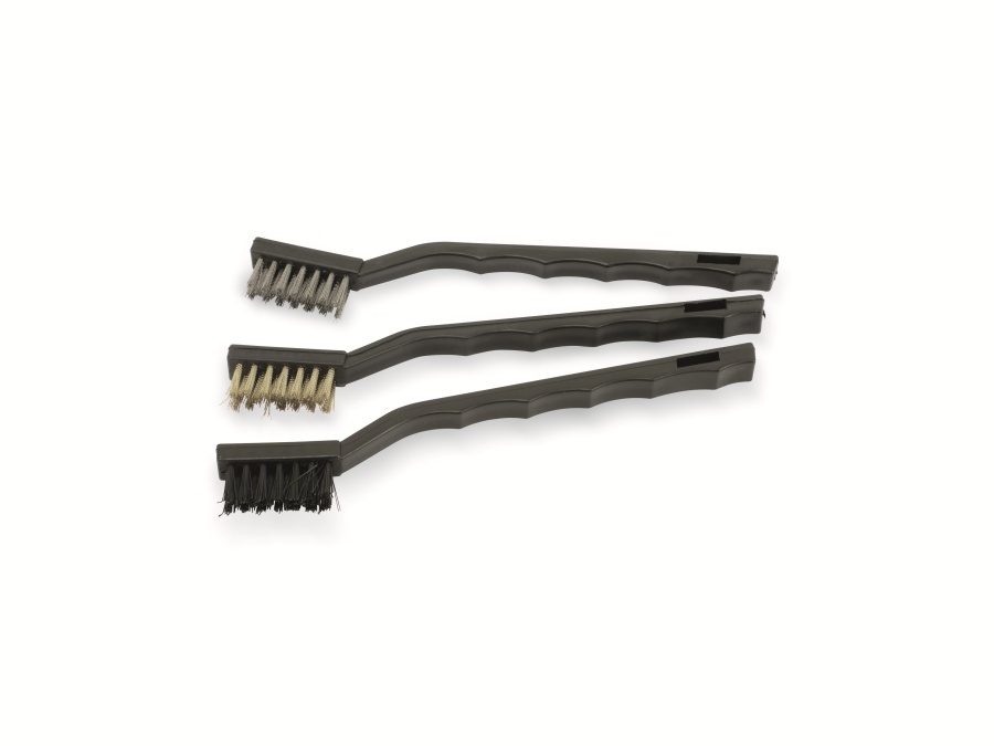 Bürsten-Set, 3-teilig, 165 mm Bürsten-Set, 3-teilig, 165 mm