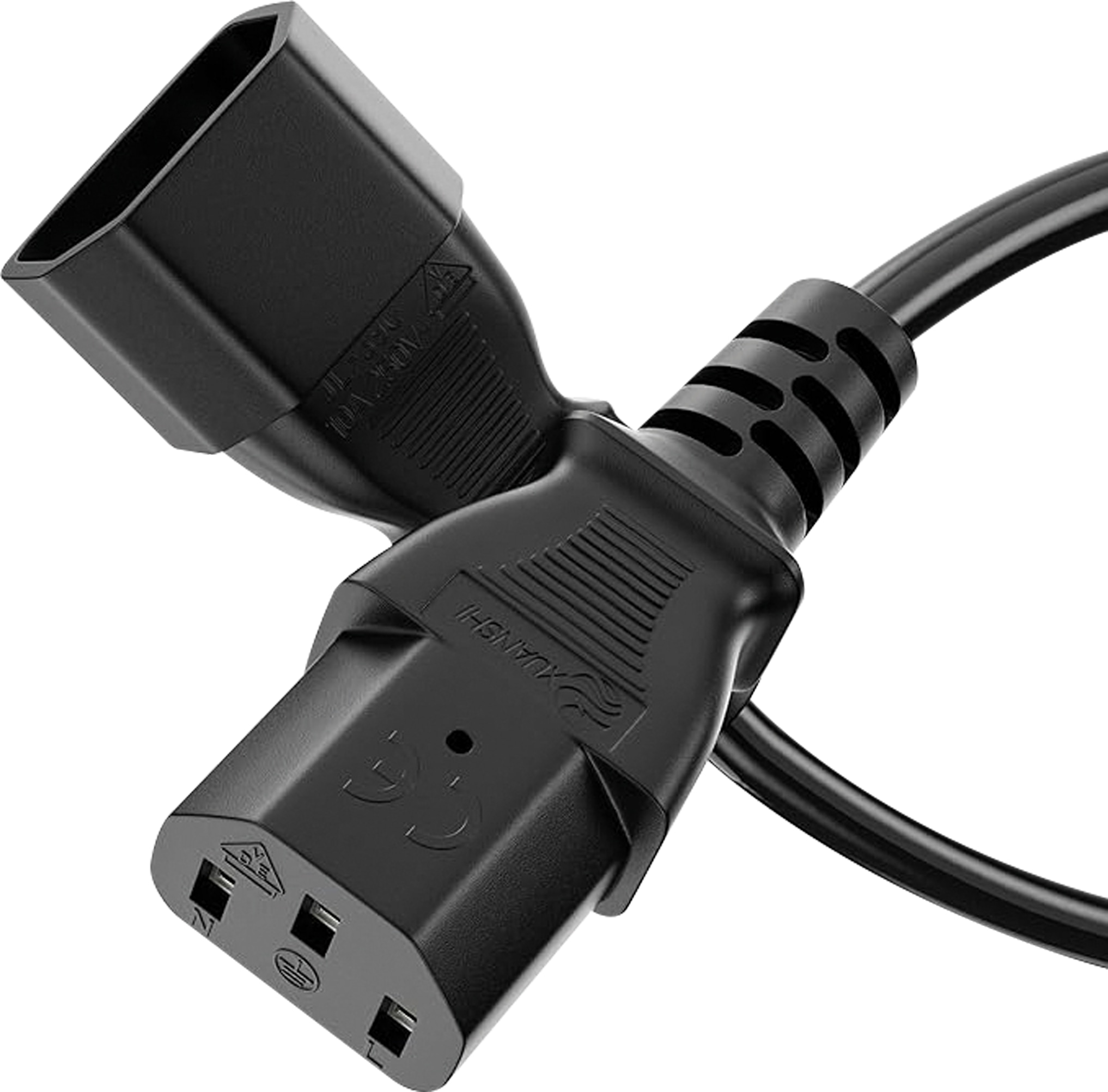 SONERO Kaltgeräteverlängerung, X-C13P-C13F-030B, gerade, schwarz, 3m SONERO Kaltgeräteverlängerung, X-C13P-C13F-030B, gerade, schwarz, 3m