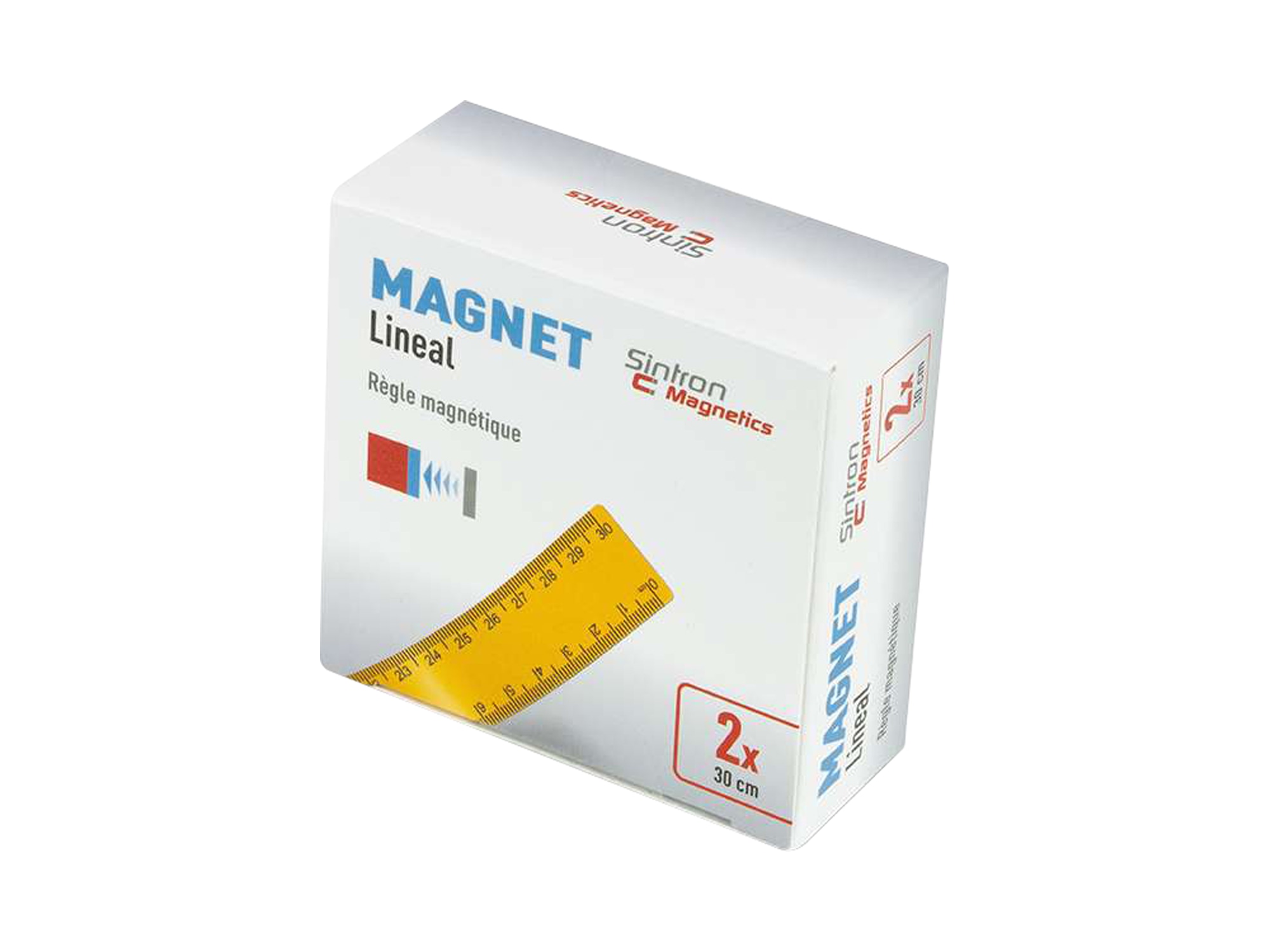 SINTRON Magnetlineal Magnetics 30 cm, 2 Stück