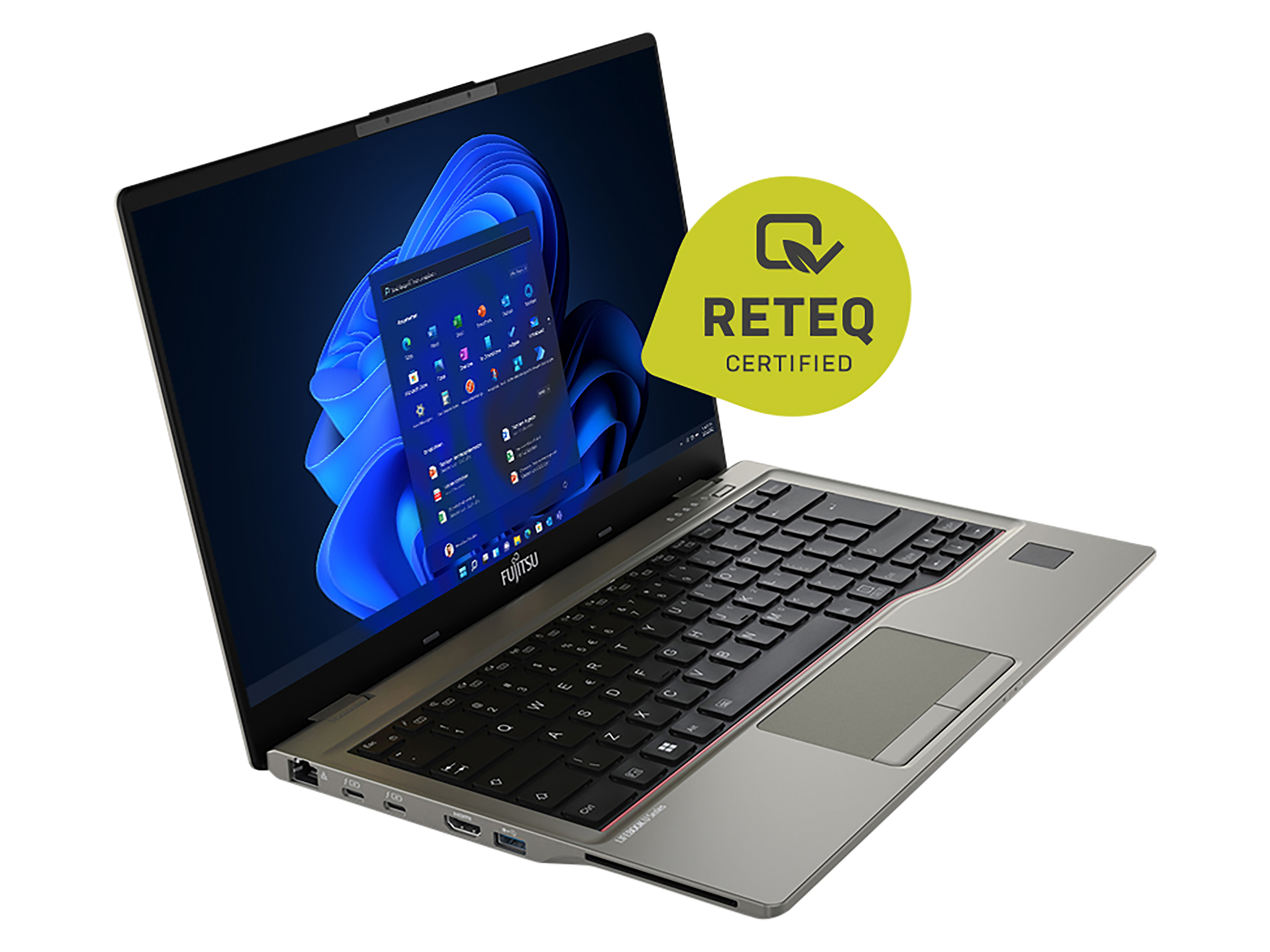 FUJITSU Notebook Lifebook U7412, 35,56 cm (14"), 16GB, 512GB, Win11Pro, refurbished