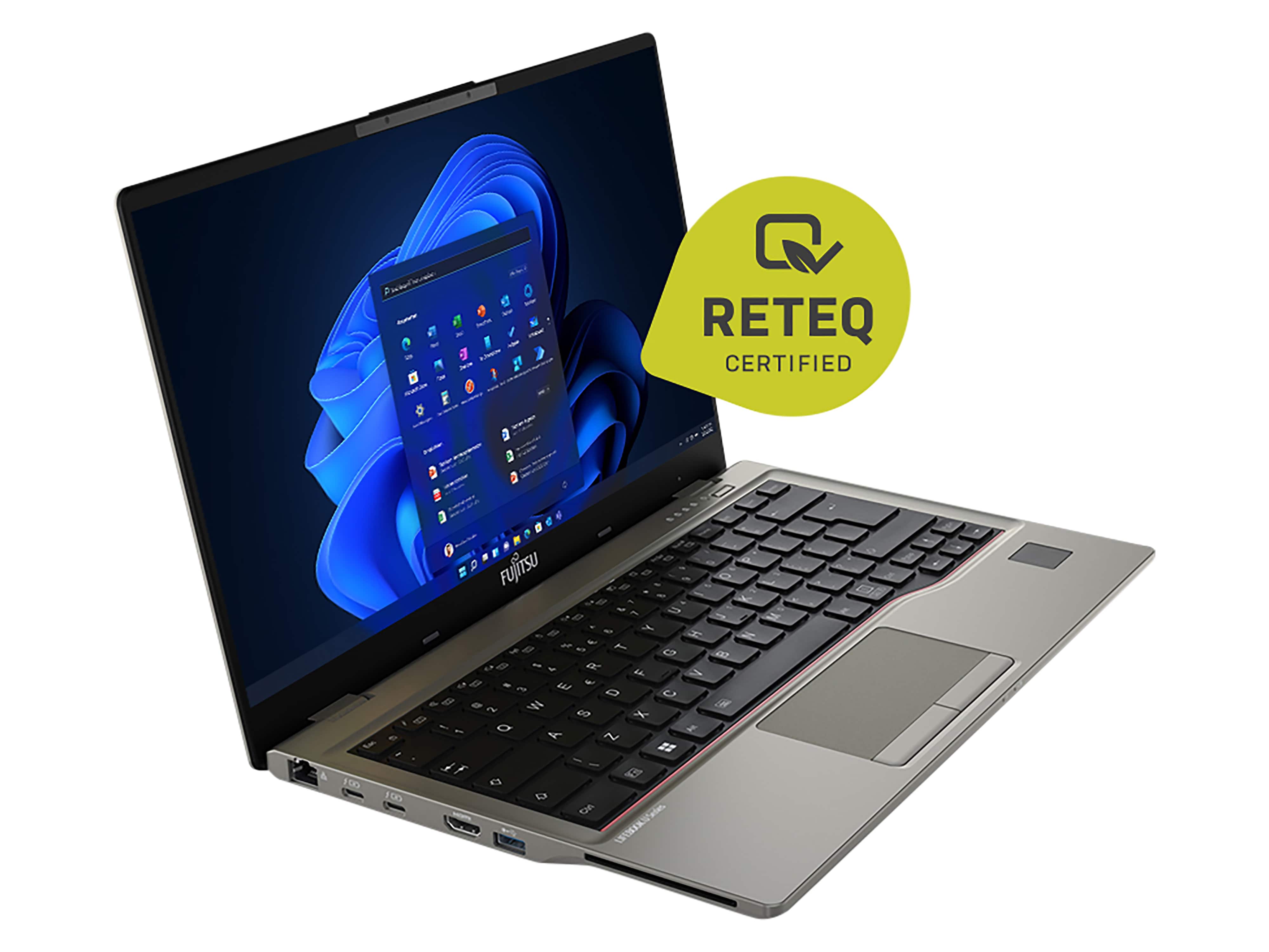 FUJITSU Notebook Lifebook U7412, 35,56 cm (14"), 16GB, 512GB, Win11Pro, refurbished