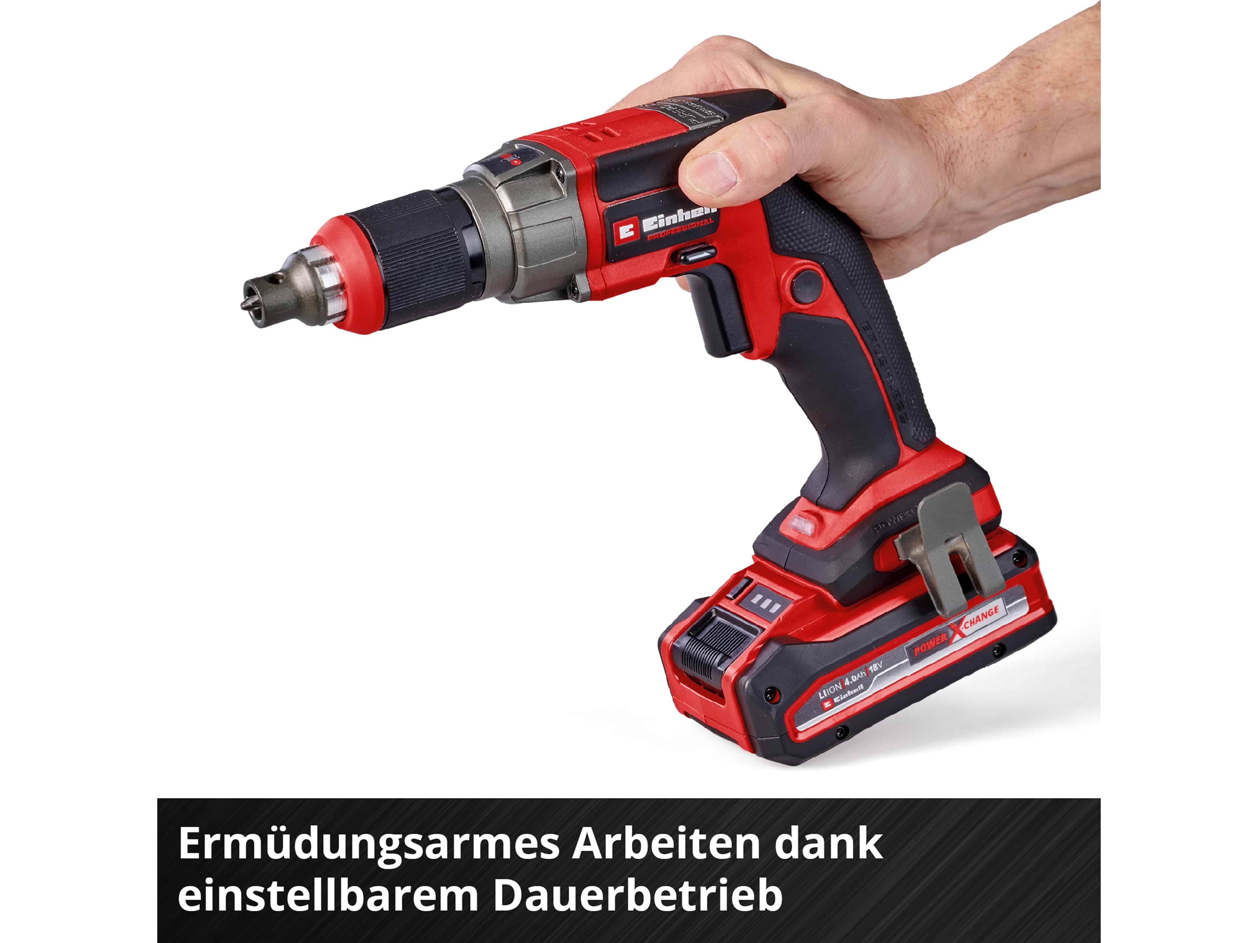 EINHELL PROFESSIONAL Akku-Trockenbauschrauber TP-DY 18 Li BL, Solo