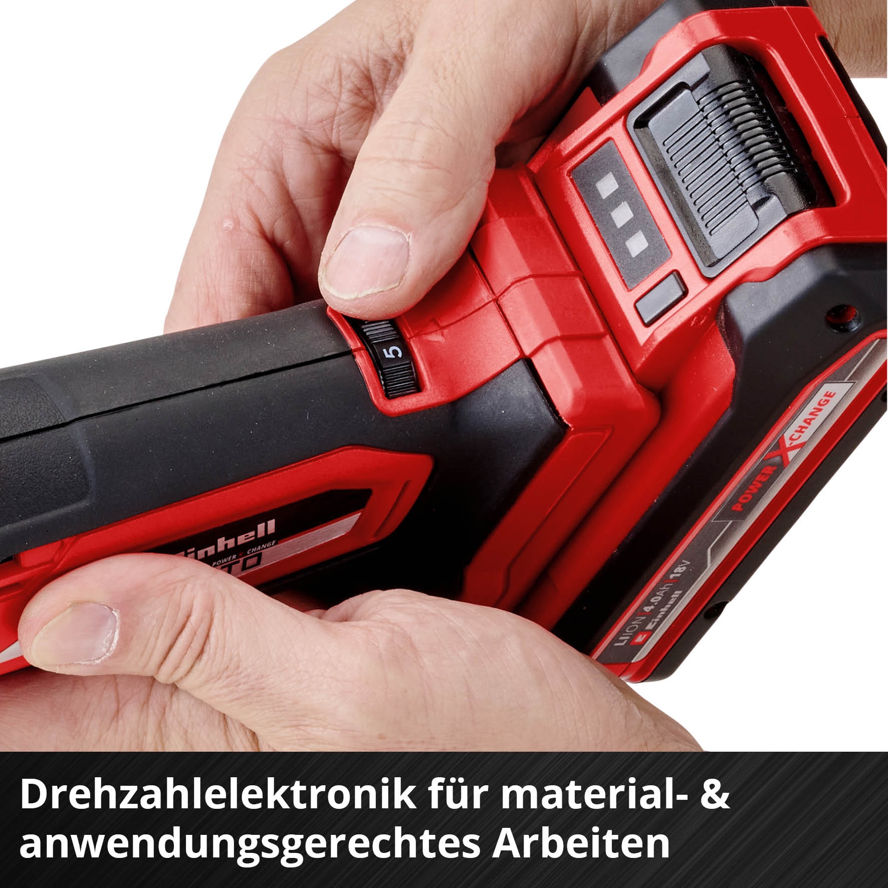 EINHELL Akku-Multifunktionswerkzeug VARRITO 18 Li Kit (1x 4,0 Ah)