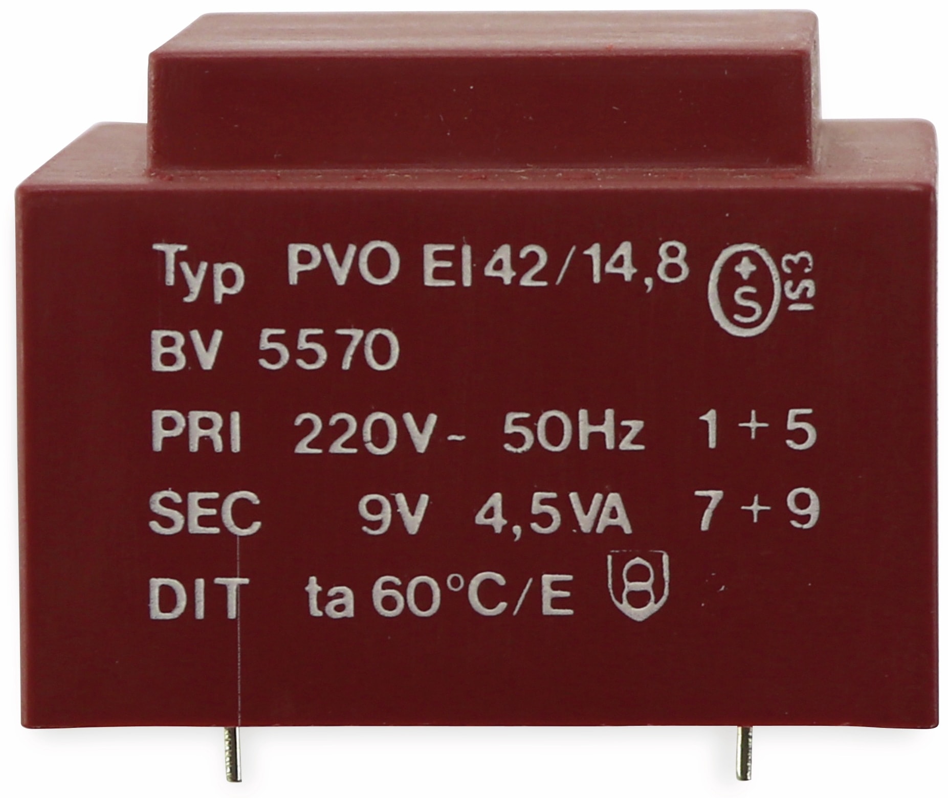 Printtrafo PVO EI42/14,8 Printtrafo PVO EI42/14,8