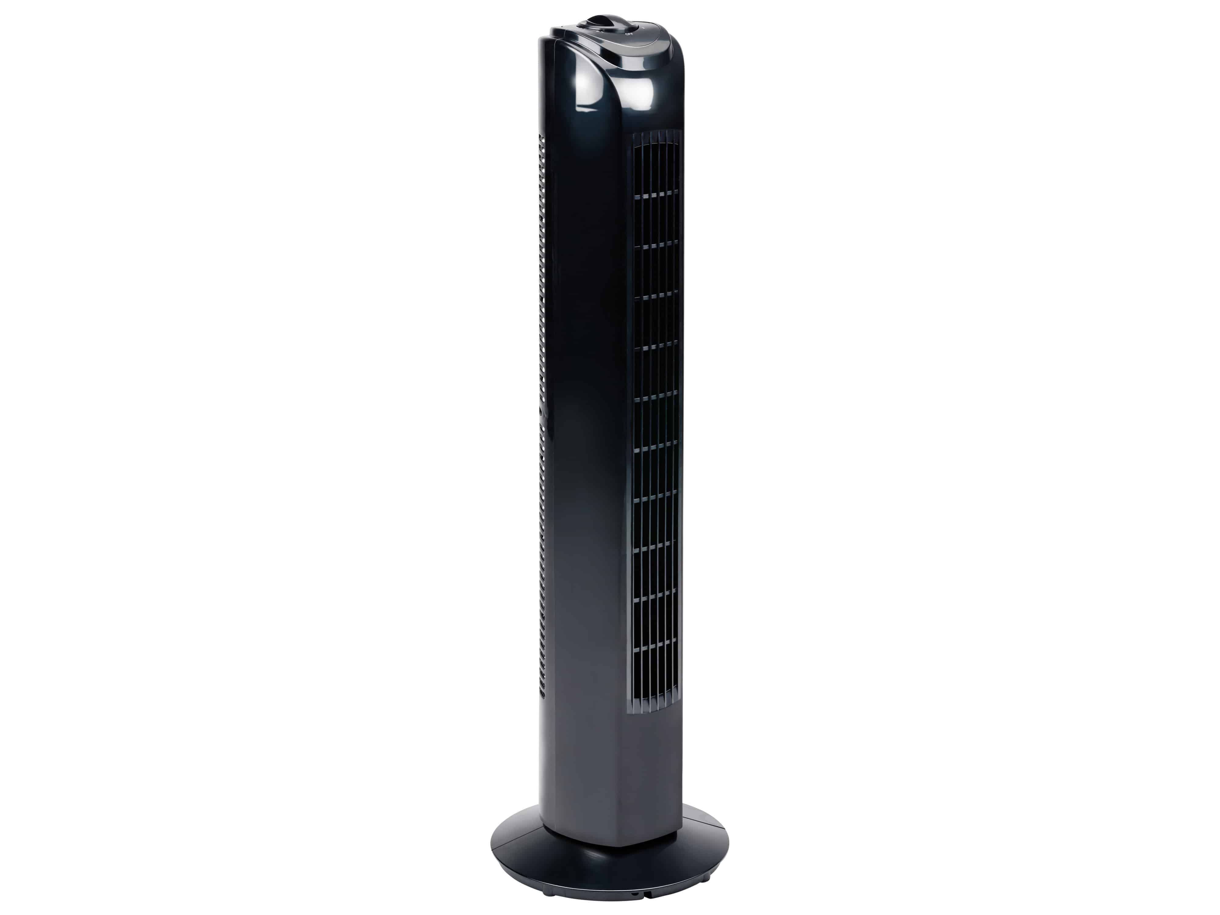 LIFETIME AIR Turmventilator, 81cm, 3 Geschwindigkeiten, 45W, schwarz