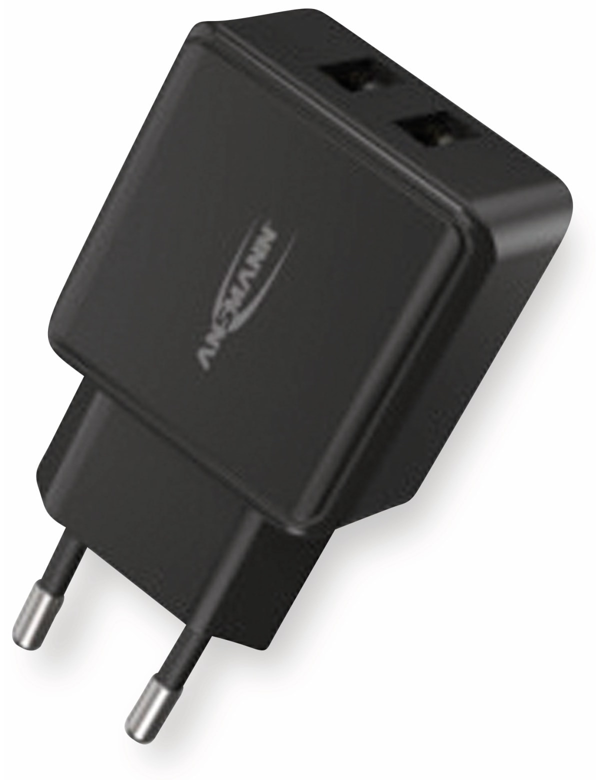 ANSMANN USB-Ladegerät HC212, 5 V, 2,4 A, 2-Port, schwarz