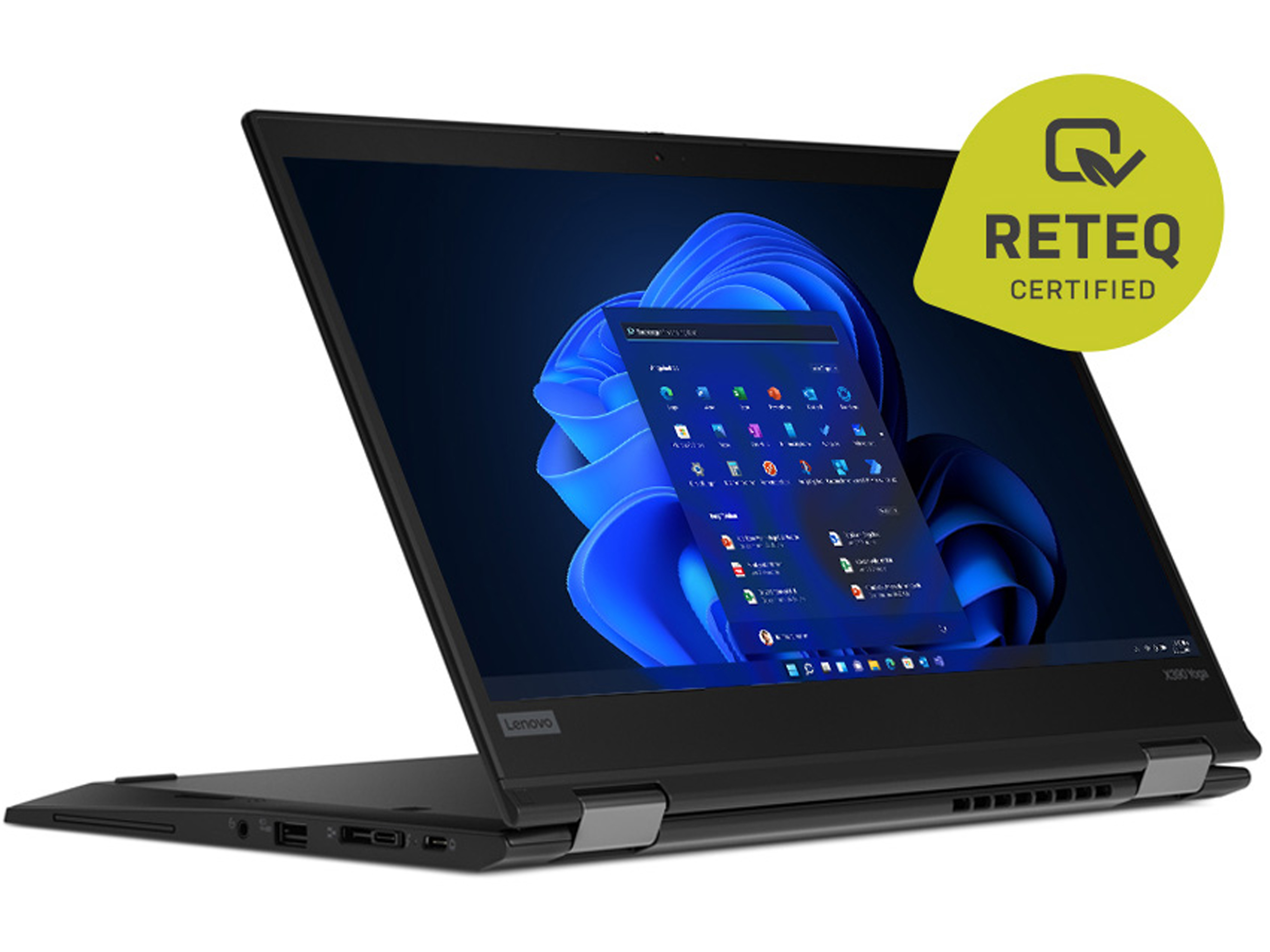 LENOVO Notebook ThinkPad X390 Yoga, 33,8 cm (13,3"), i7, 16GB, 1TB SSD, Win11P, refurbished LENOVO Notebook ThinkPad X390 Yoga, 33,8 cm (13,3"), i7, 16GB, 1TB SSD, Win11P, refurbished