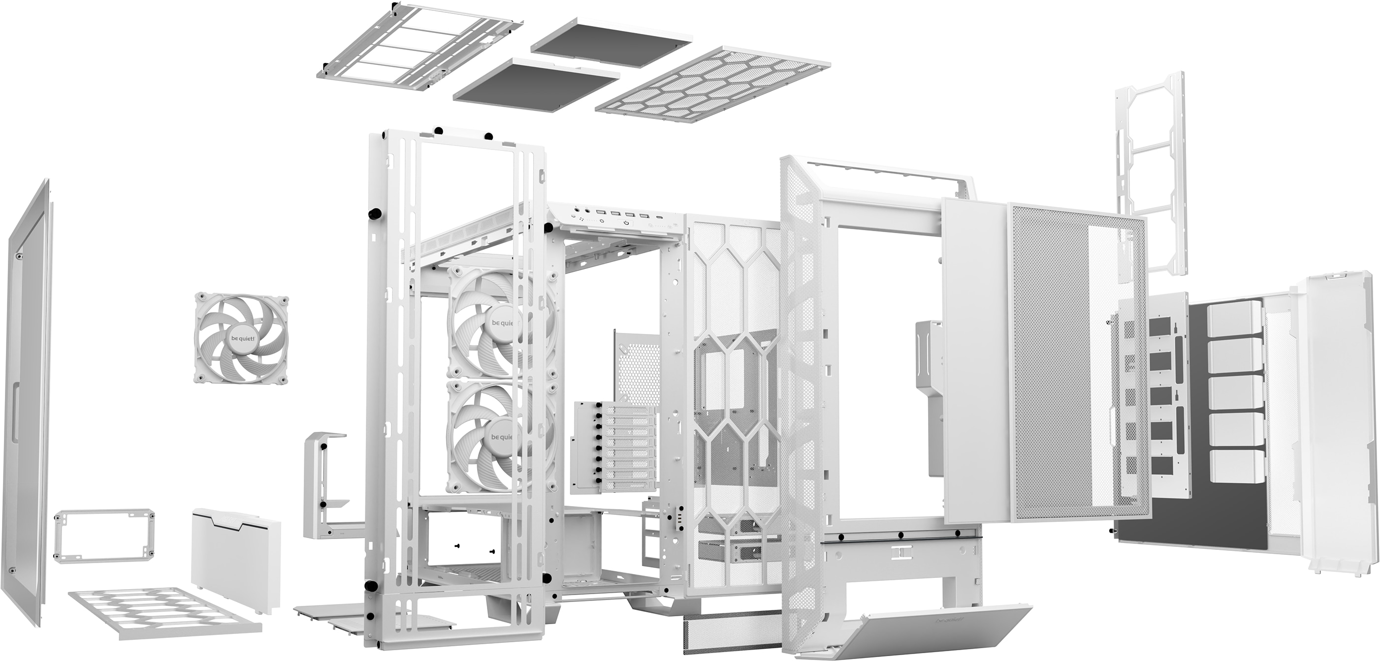 BE QUIET! Big Tower Dark Base Pro 901 White BE QUIET! Big Tower Dark Base Pro 901 White