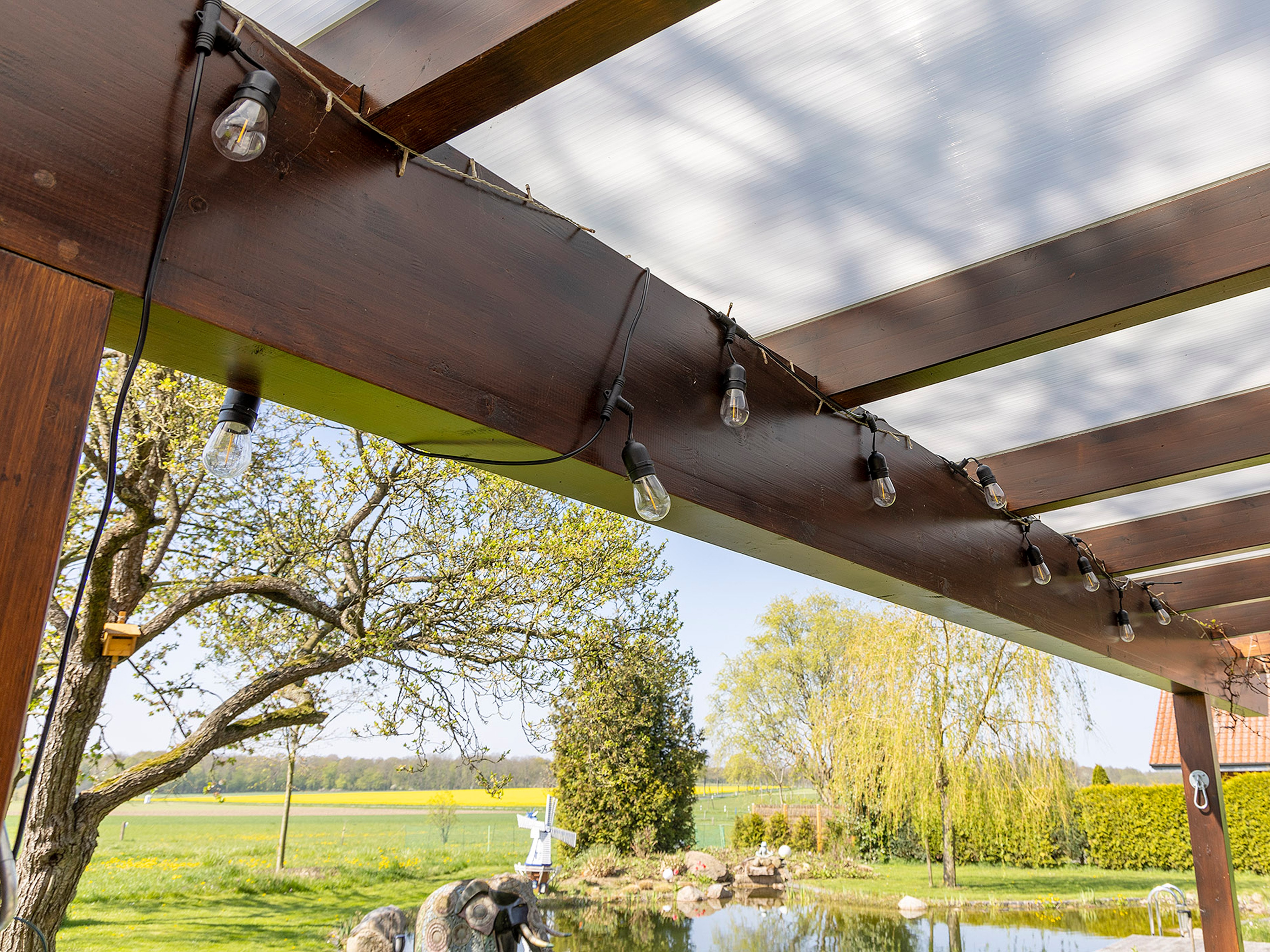 CHILITEC Solar-LED-Lichterkette CT-BGL 10Solar, 10 Lampen, IP44