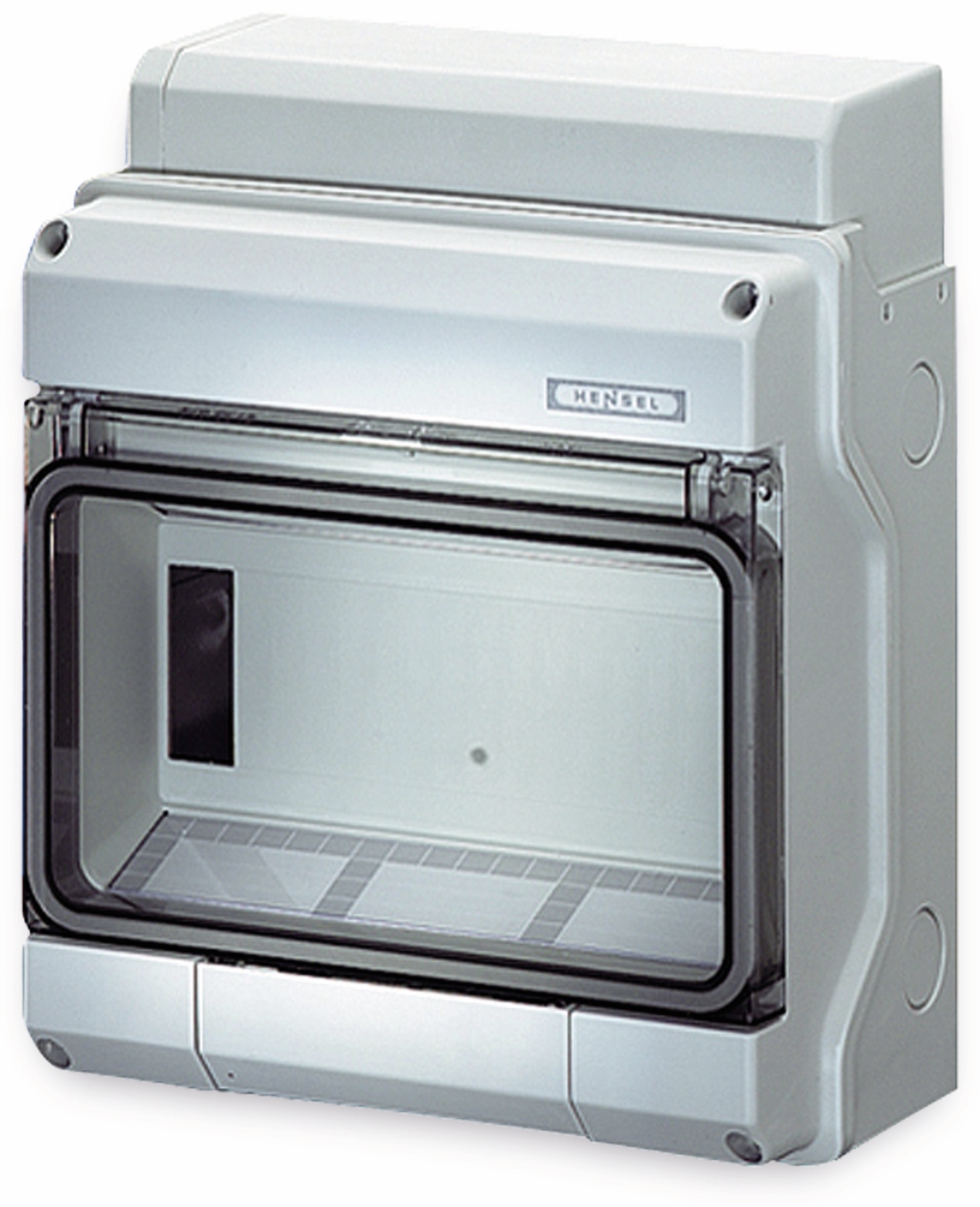 HENSEL Feuchtraum-Kleinverteiler KV 9109, 1-reihig, 9 TE, IP65 HENSEL Feuchtraum-Kleinverteiler KV 9109, 1-reihig, 9 TE, IP65