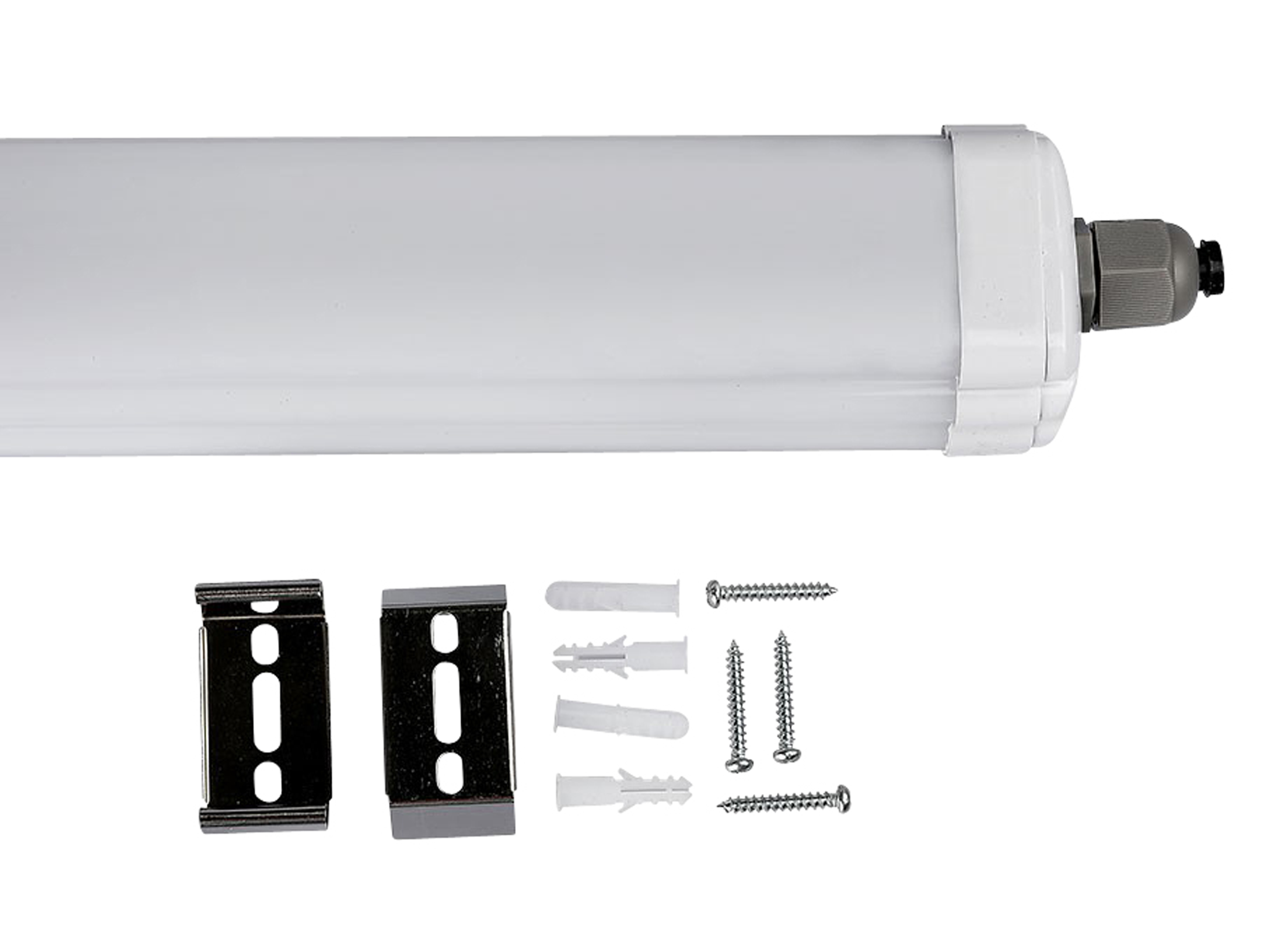 V-TAC LED-Feuchtraumleuchte VT-1249S, EEK: E, 36W, 4320lm, 4000K, 1200mm V-TAC LED-Feuchtraumleuchte VT-1249S, EEK: E, 36W, 4320lm, 4000K, 1200mm