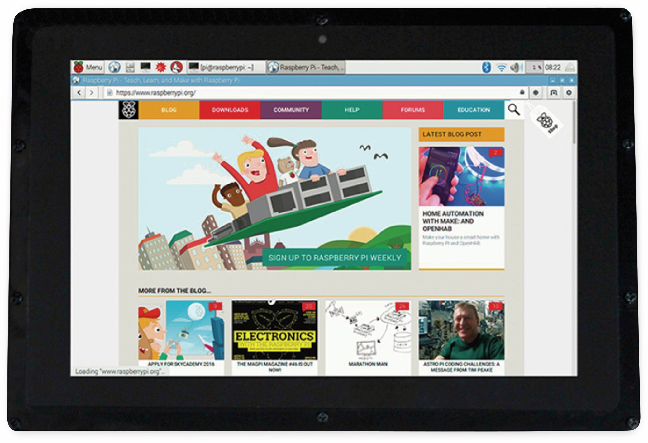 JOY-IT 10.1“ Touchscreen Display für Raspberry Pi JOY-IT 10.1“ Touchscreen Display für Raspberry Pi