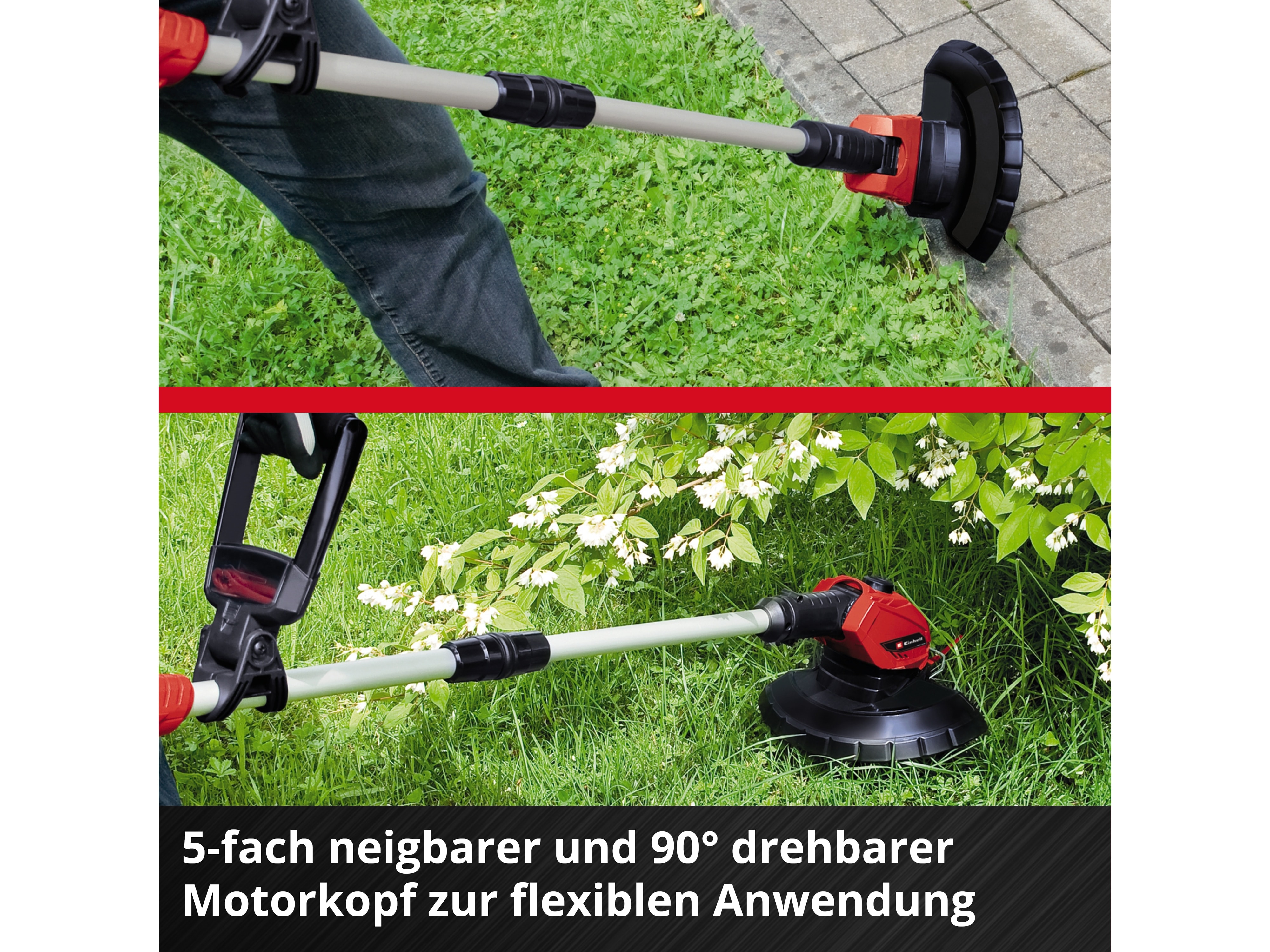 EINHELL Akku-Rasentrimmer GE-CT 18 Li Solo