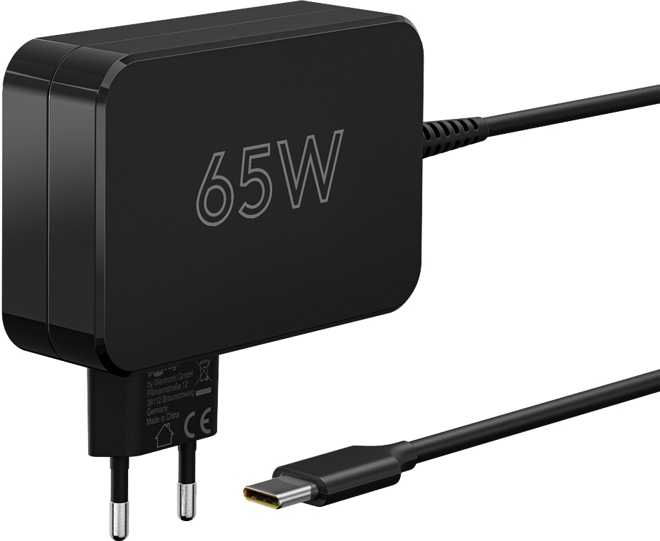 GOOBAY USB-Lader 65419, für Laptops, USB-C, 65 W