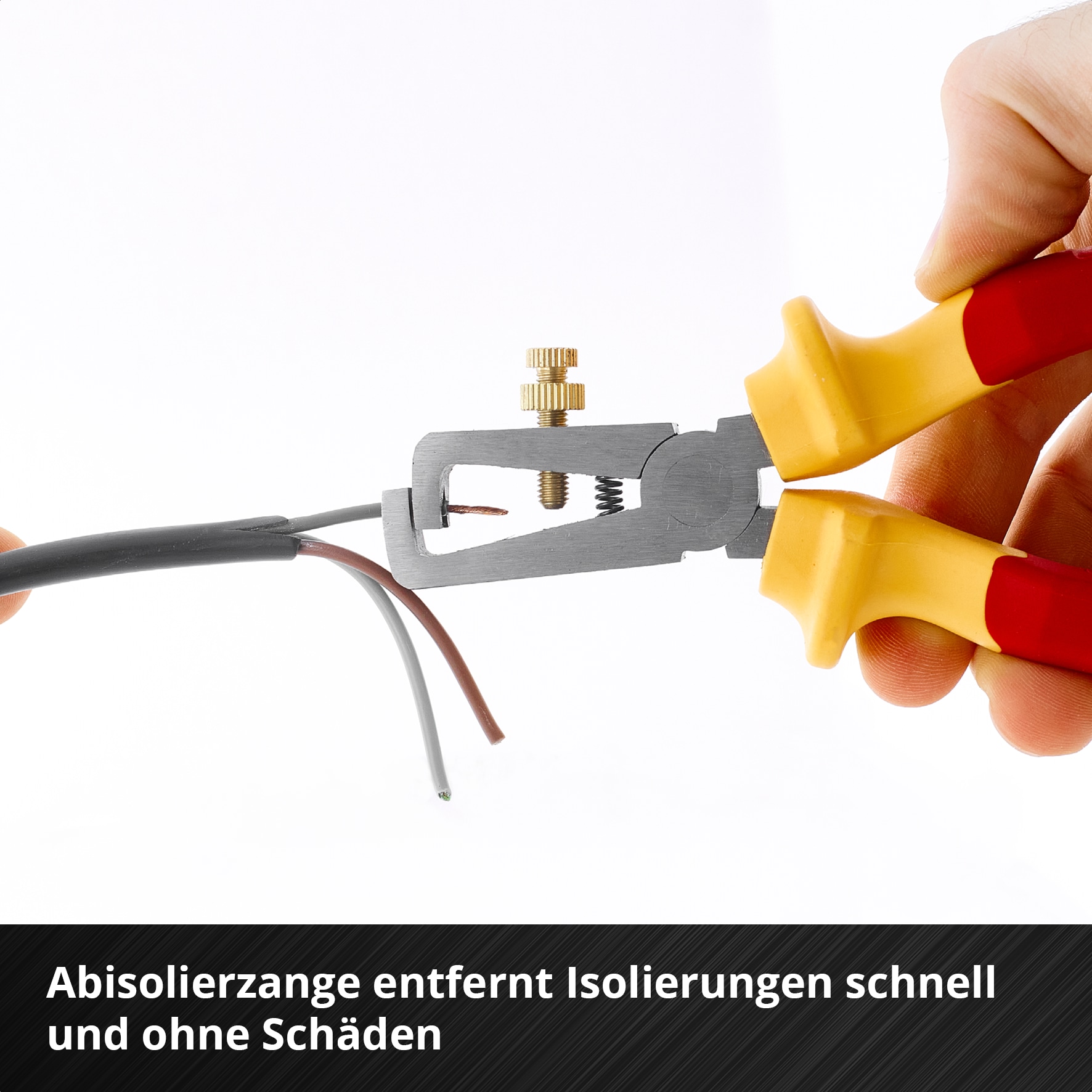 EINHELL Elektriker-Zangen-Set VDE, 370540, 160 mm, 3-teilig