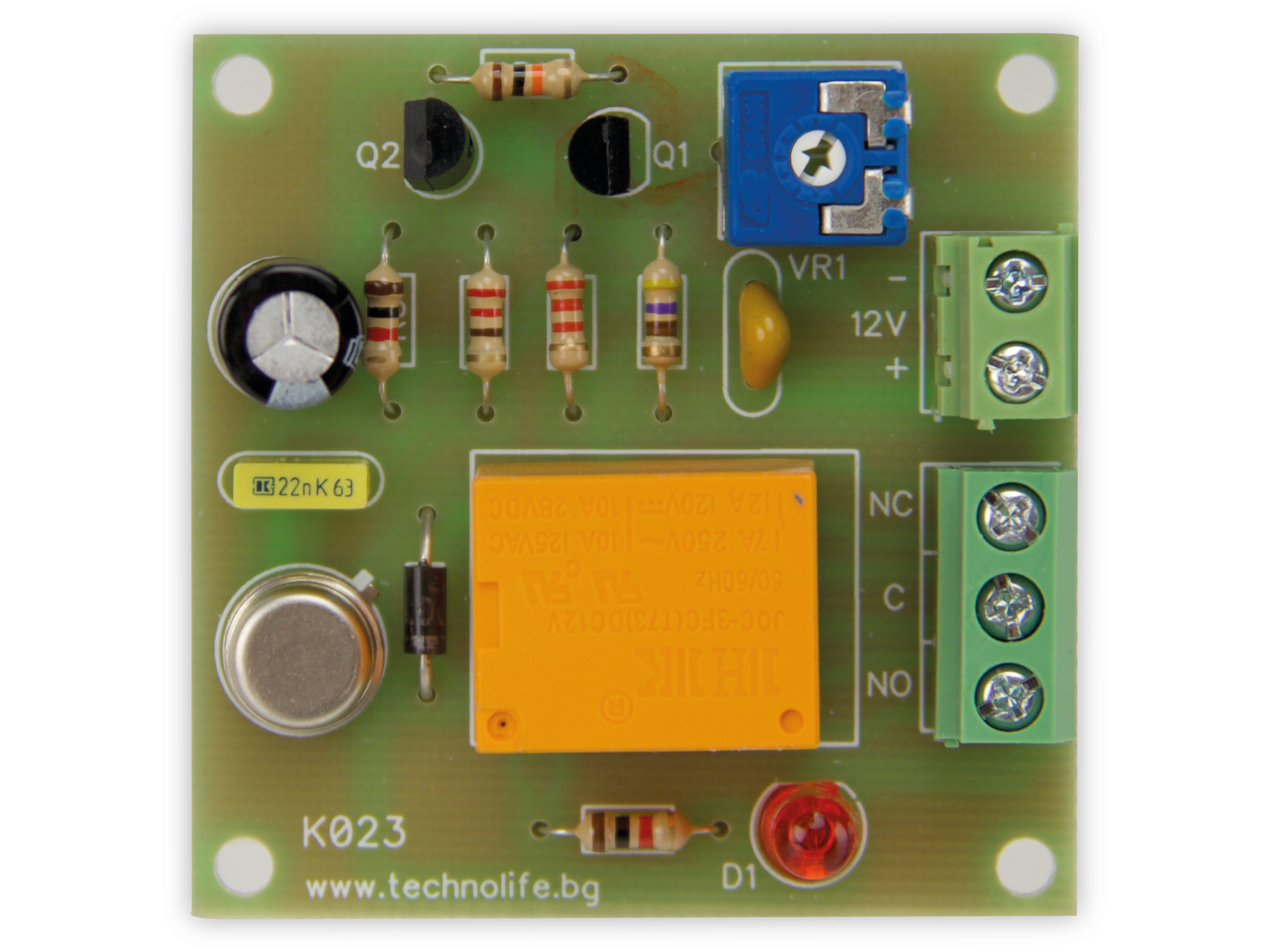 Bausatz Zeitschalt-Relais Bausatz Zeitschalt-Relais