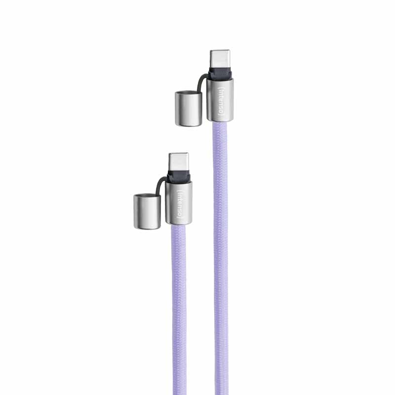 INTENSO USB-Kabel Lanyard USB-C 1,65m Lila INTENSO USB-Kabel Lanyard USB-C 1,65m Lila