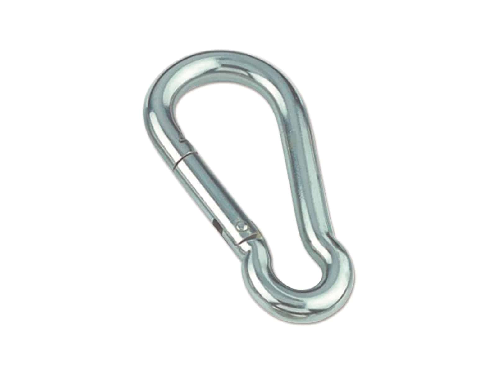 MARINETECH Karabinerhaken, Edelstahl A4, 3x30 mm, 4 Stück