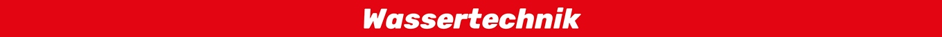 Wassertechnik