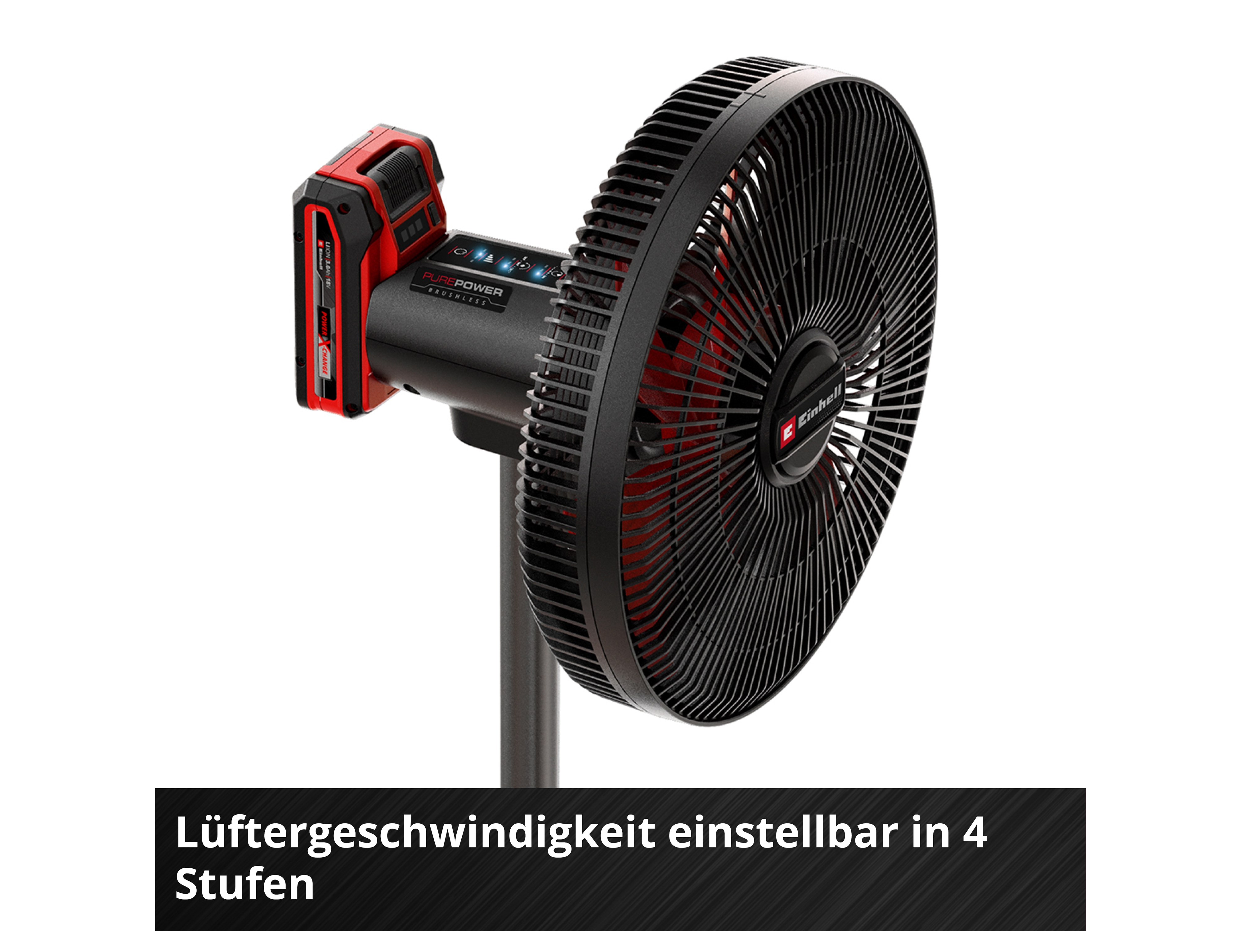EINHELL Akku-Ventilator GE-CF 18/320 P Li, Solo