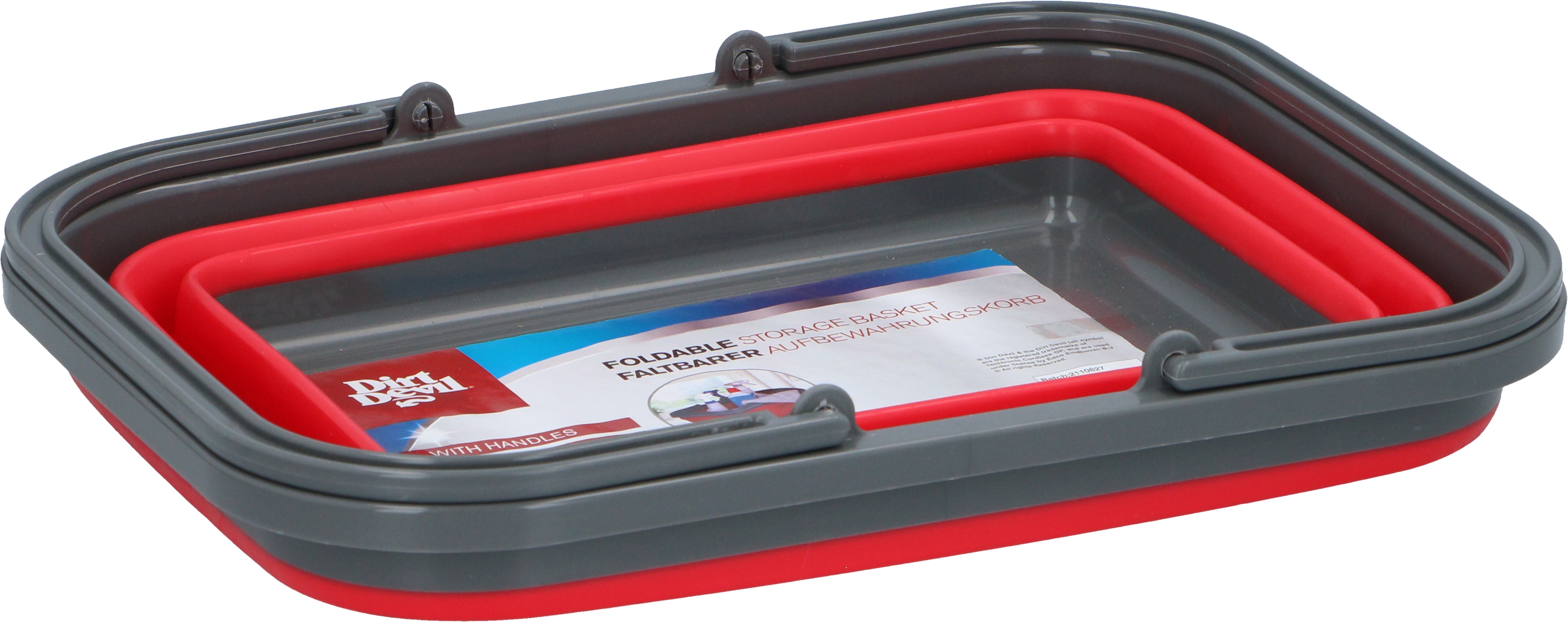 DIRT DEVIL Faltbarer Eimer, rechteckig, 17L
