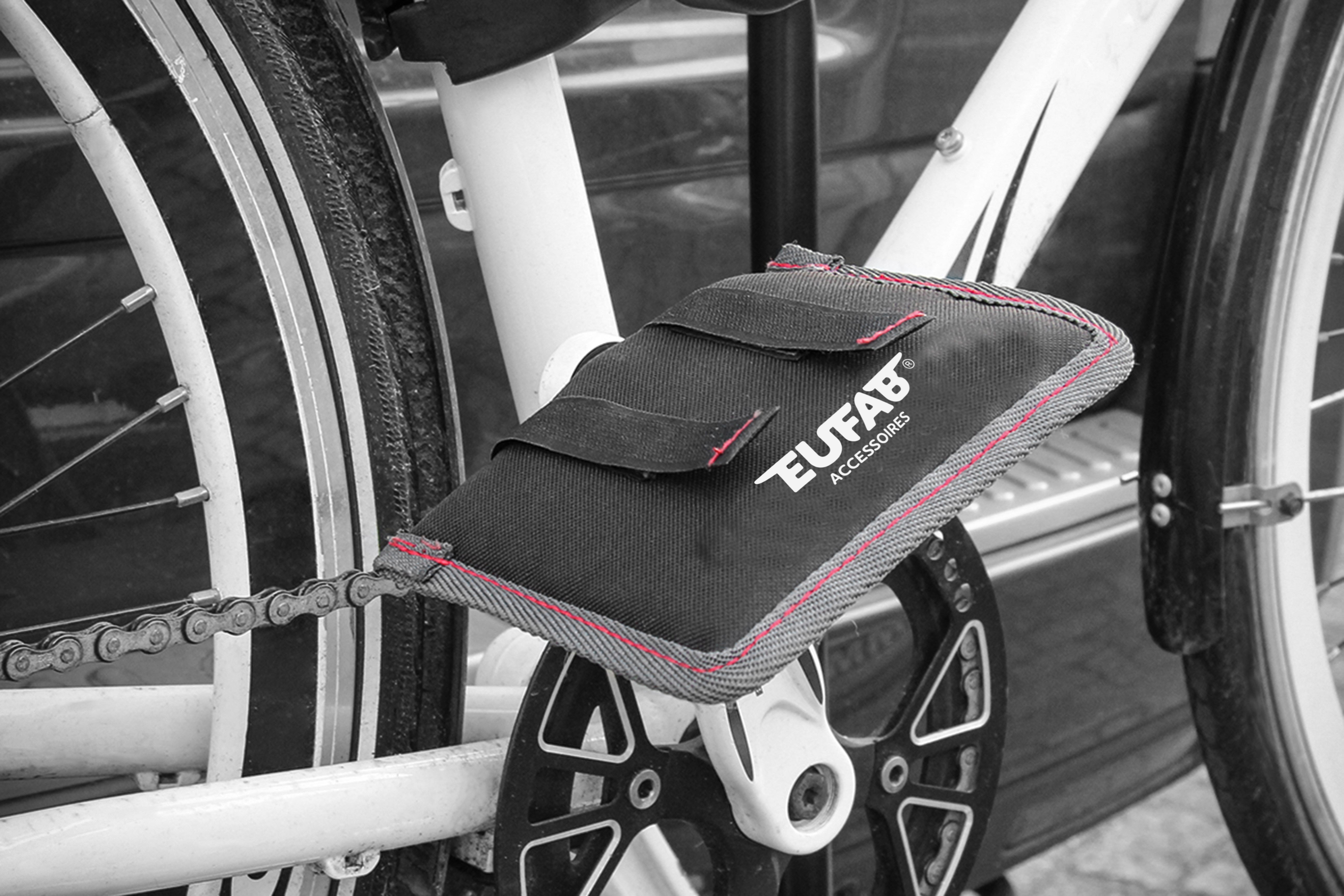 EUFAB Fahrrad-Transportschutz, 11242, 6-teilig