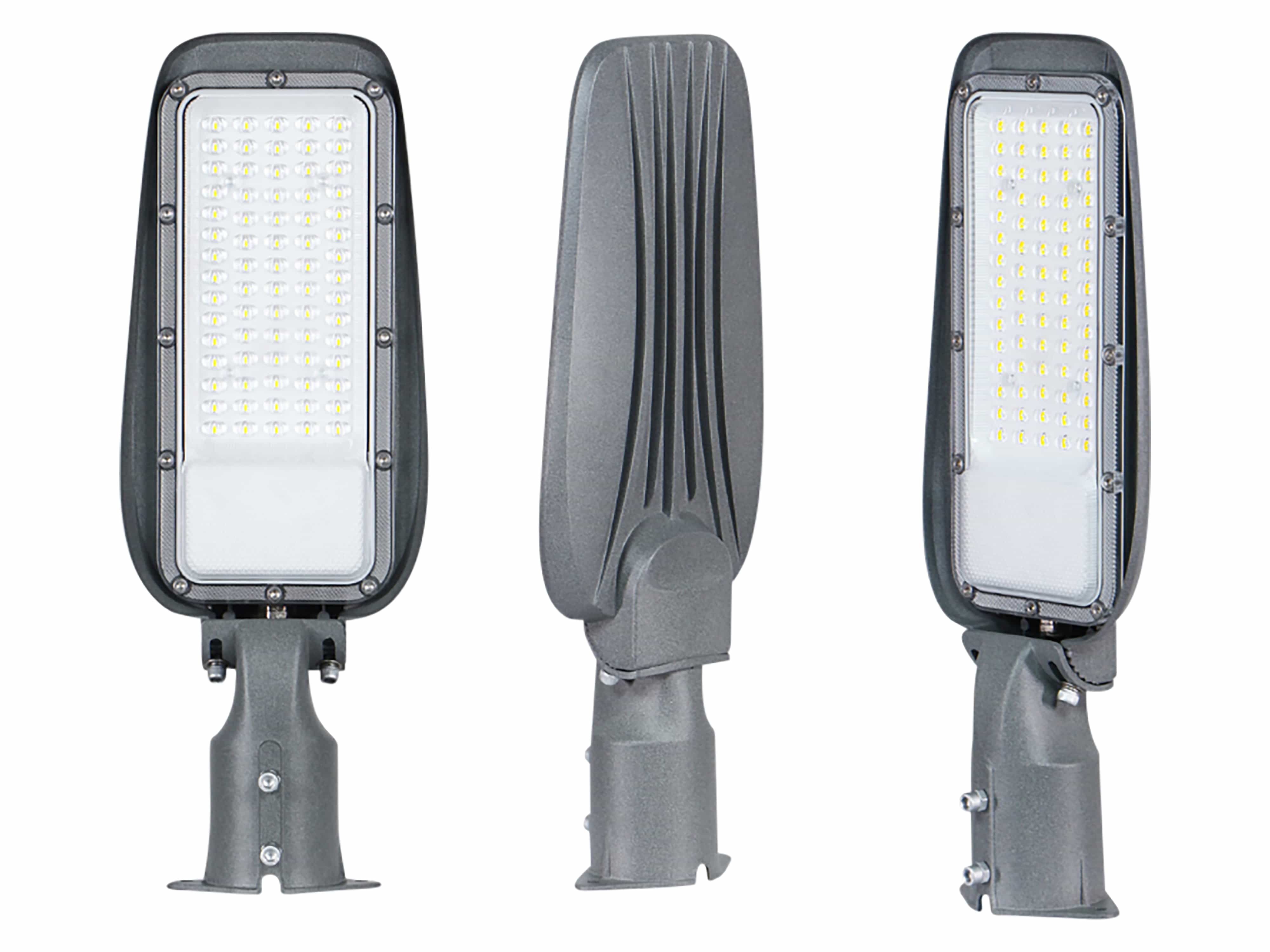 LUXULA LED-Straßenleuchte, EEK: F, 100W, 10000lm, 3000K, IP65, grau LUXULA LED-Straßenleuchte, EEK: F, 100W, 10000lm, 3000K, IP65, grau