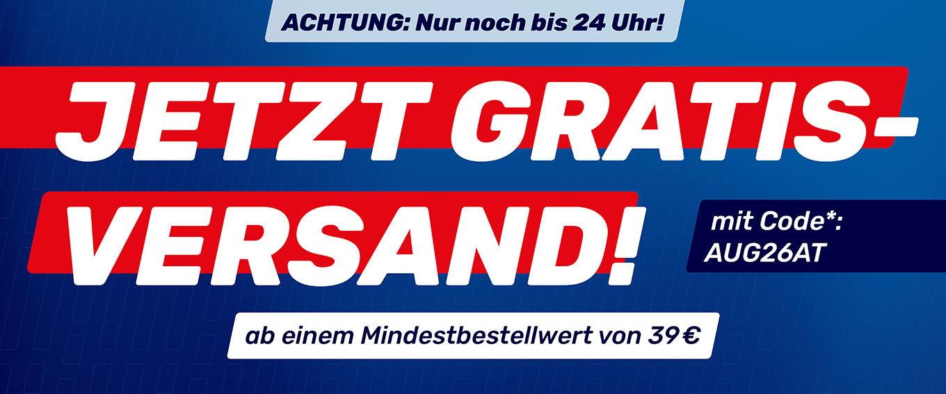 Jetzt Gratis-Versand! Jetzt Gratis-Versand!