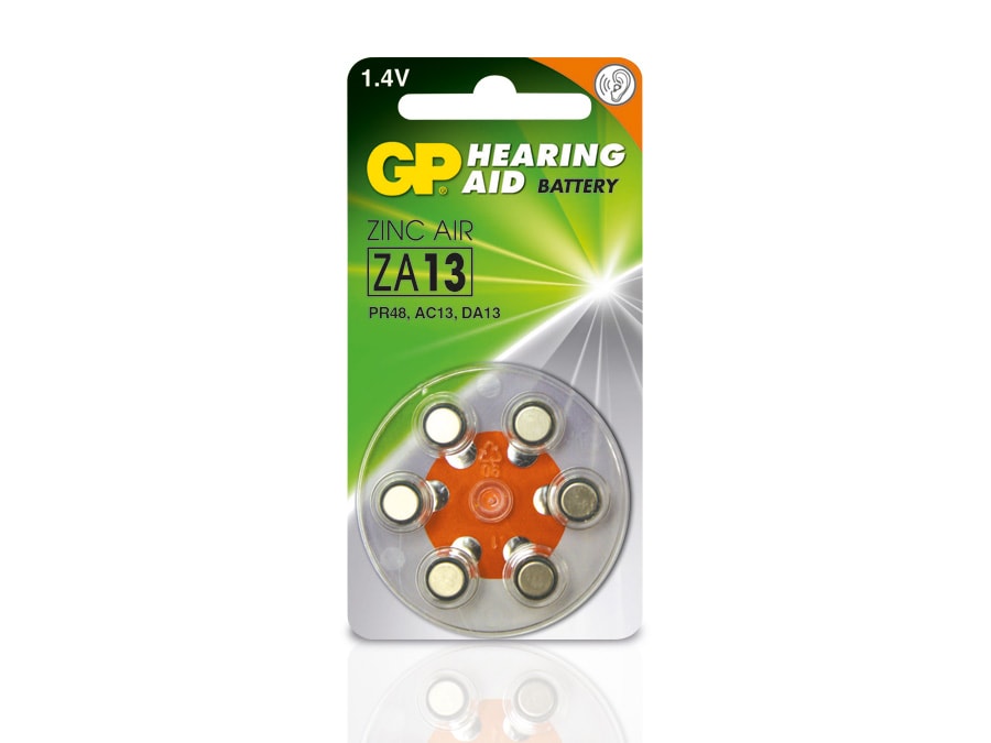 GP Hörgeräte-Batterien ZA13