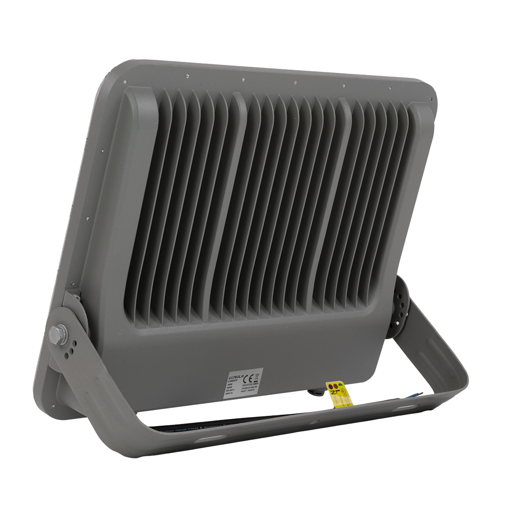 LUXULA LED-Fluter, EEK: E, 300W, 37500lm, 4000K, IP65, grau LUXULA LED-Fluter, EEK: E, 300W, 37500lm, 4000K, IP65, grau