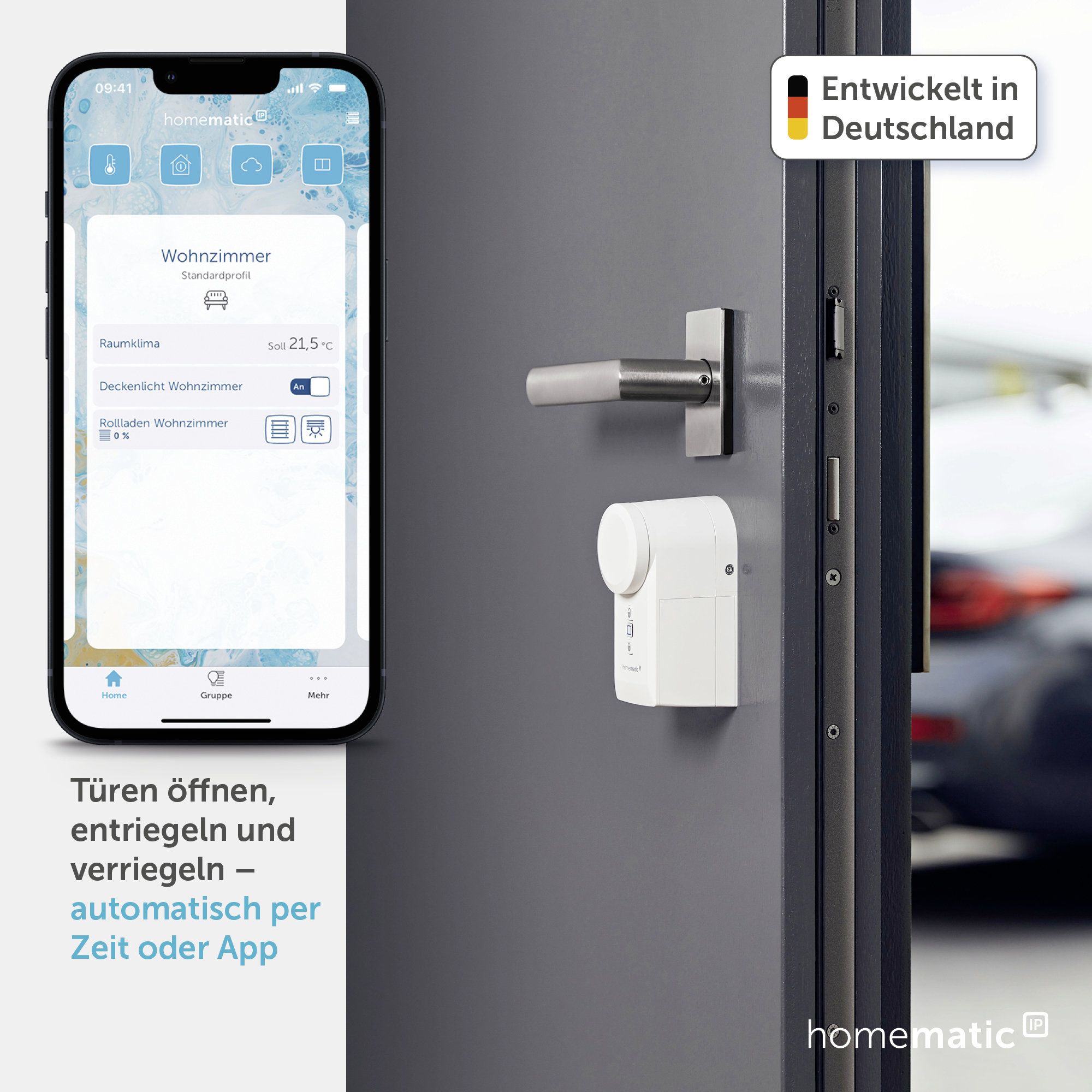 HOMEMATIC IP Smart Home 154952A0 Türschlossantrieb