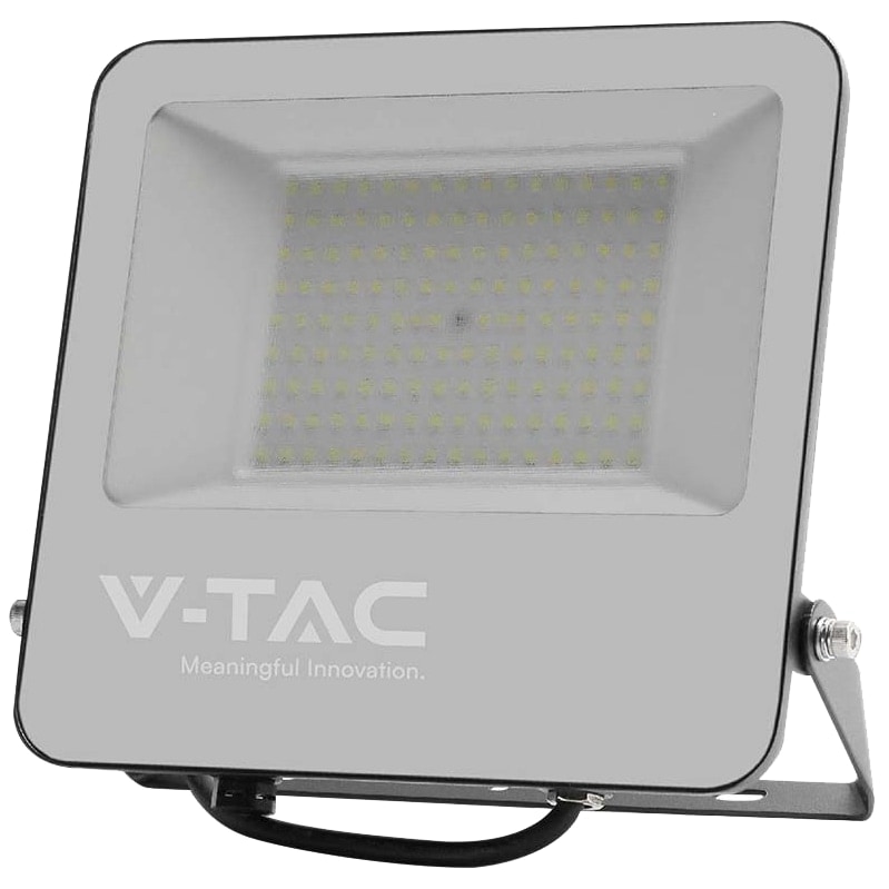 V-TAC LED-Fluter, VT-44105, EEK: B, 100 W, 4000 K, 18500 lm, IP56, sw V-TAC LED-Fluter, VT-44105, EEK: B, 100 W, 4000 K, 18500 lm, IP56, sw