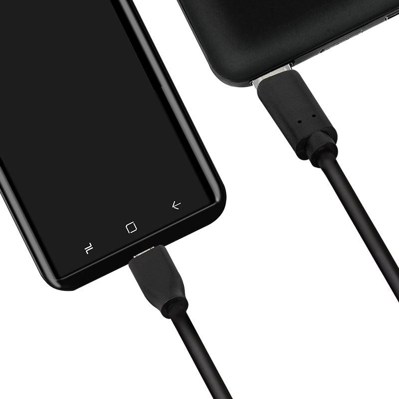 LOGILINK USB2.0 Type-C Kabel CU0196, schwarz, 0,5 m LOGILINK USB2.0 Type-C Kabel CU0196, schwarz, 0,5 m