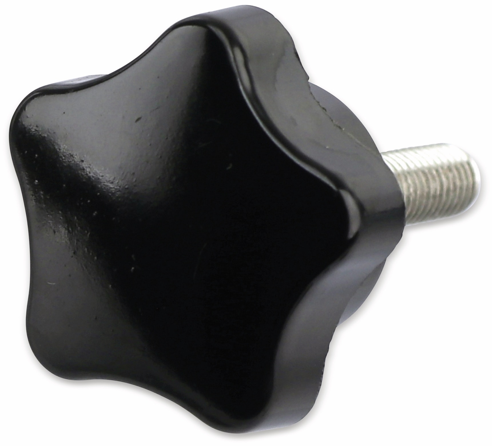 Sterngriffschraube, M6/25 mm, schwarz