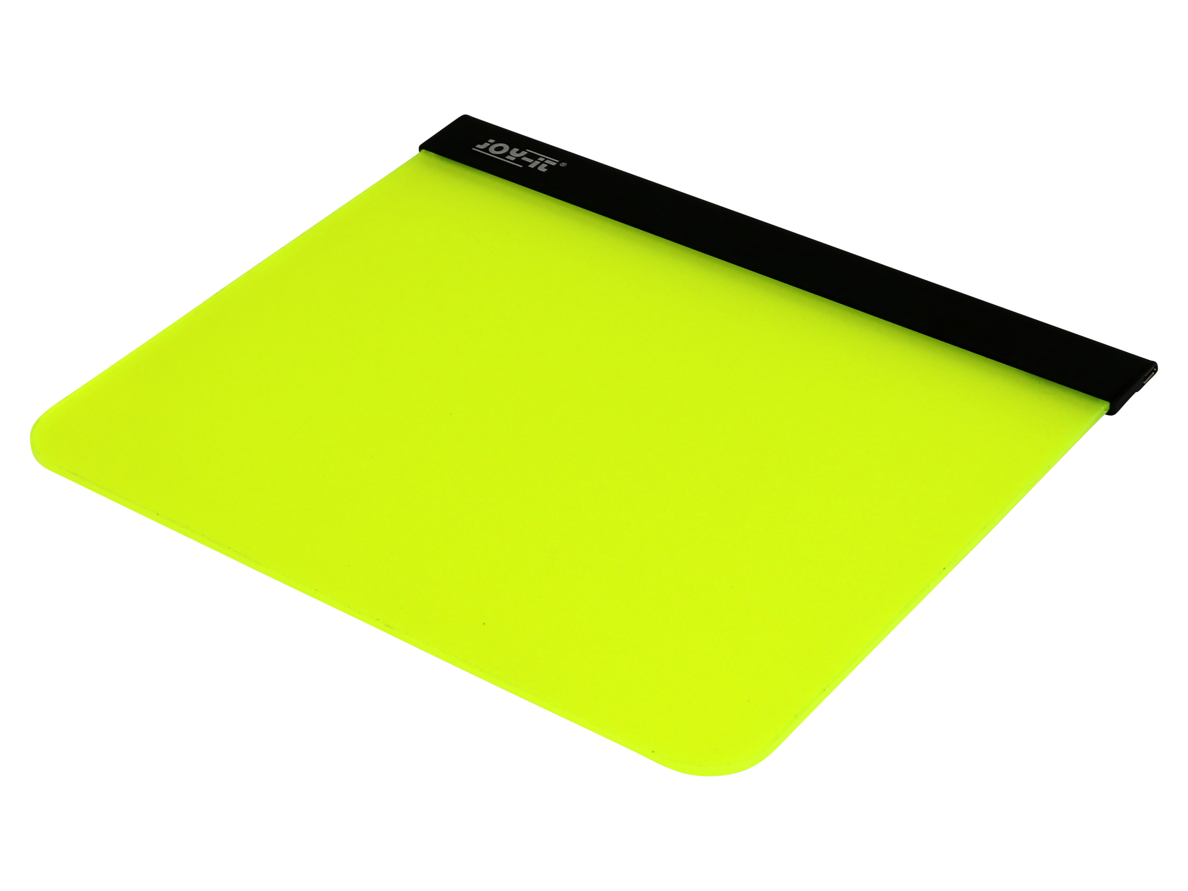 JOY-IT Mouse-LightPad JT-PAD04, neon-gelb