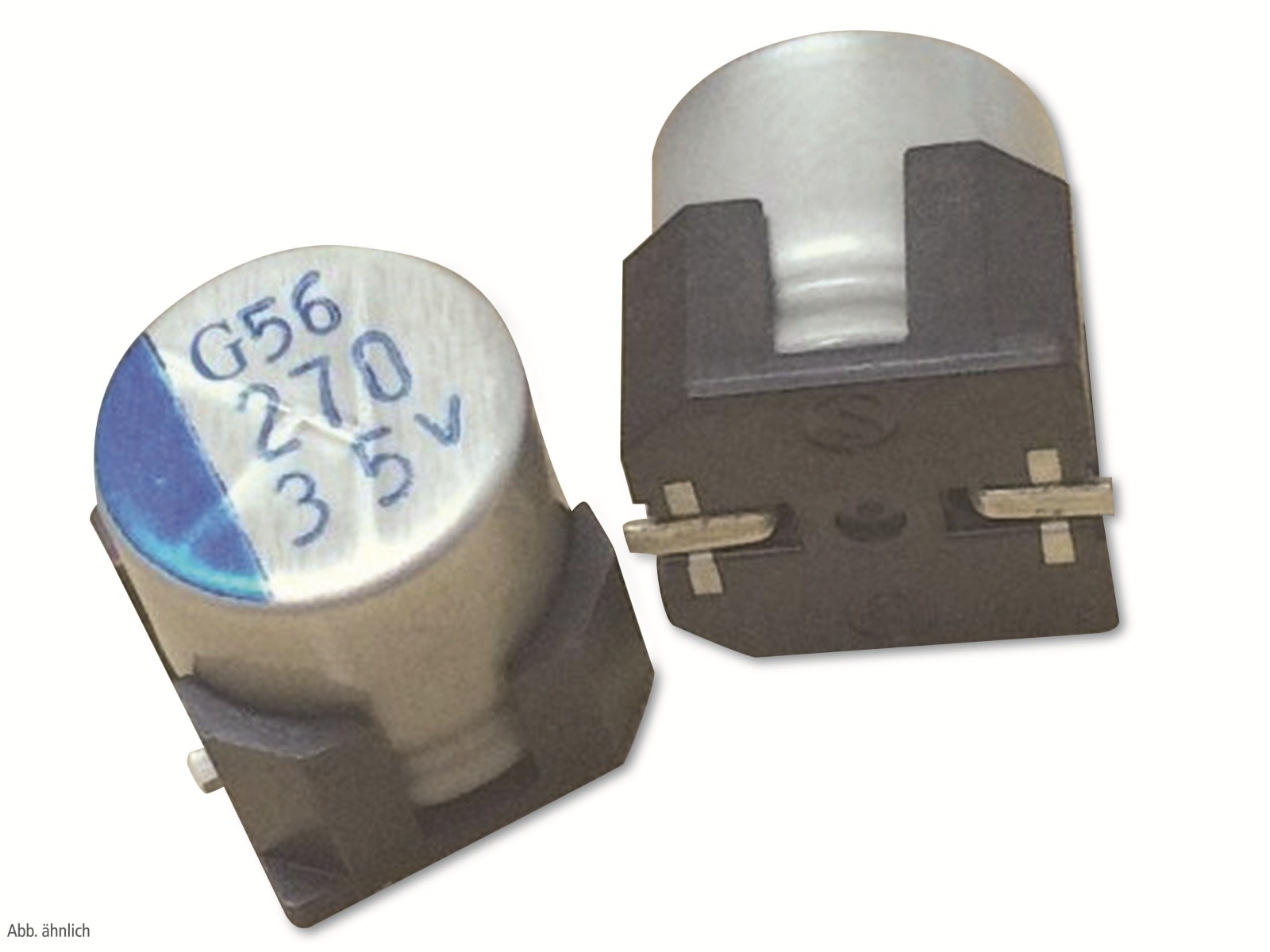 NIC SMD Hybrid Alu Elko 150µF, 50V, 10x12,5mm, NSPE-HF151M50V10X12.5NLBYF NIC Hybrid Aluminium Elektrolytkondensator SMD, NSPE-HF151M50V10X12.5NLBYF, 150µF, 50V, 20%