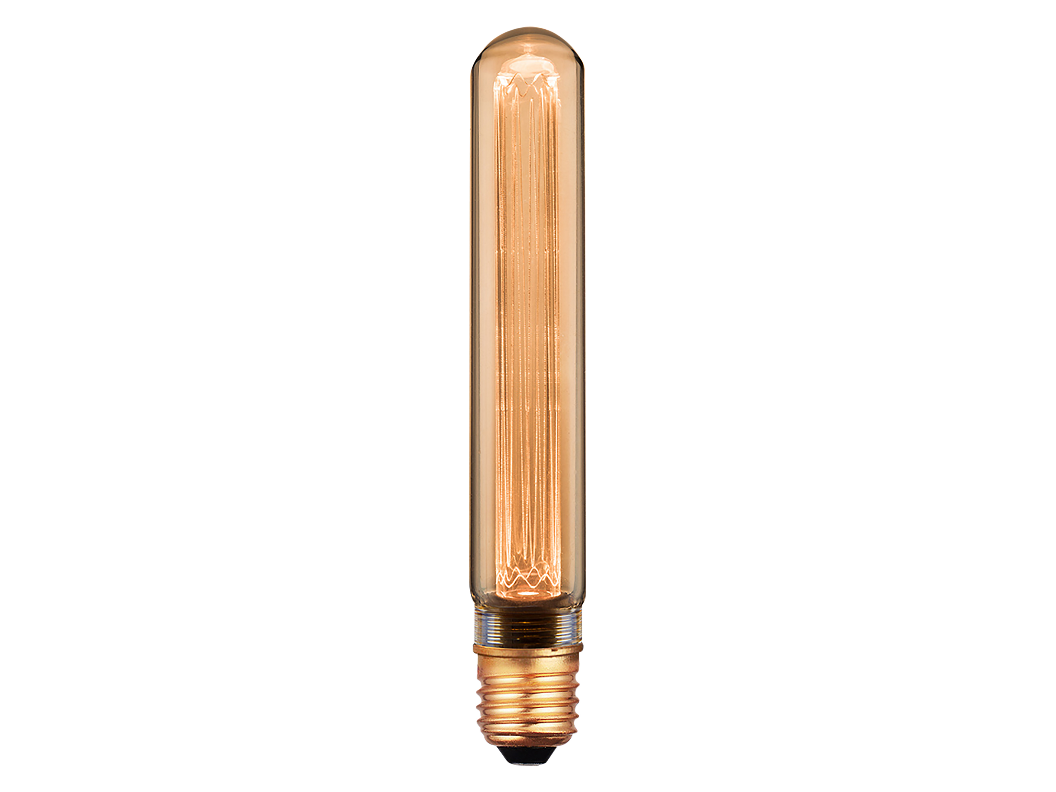 LUXULA LED-Filament-Lampe, Vintage Stab, E27, 2,3W, 65lm, 1800K