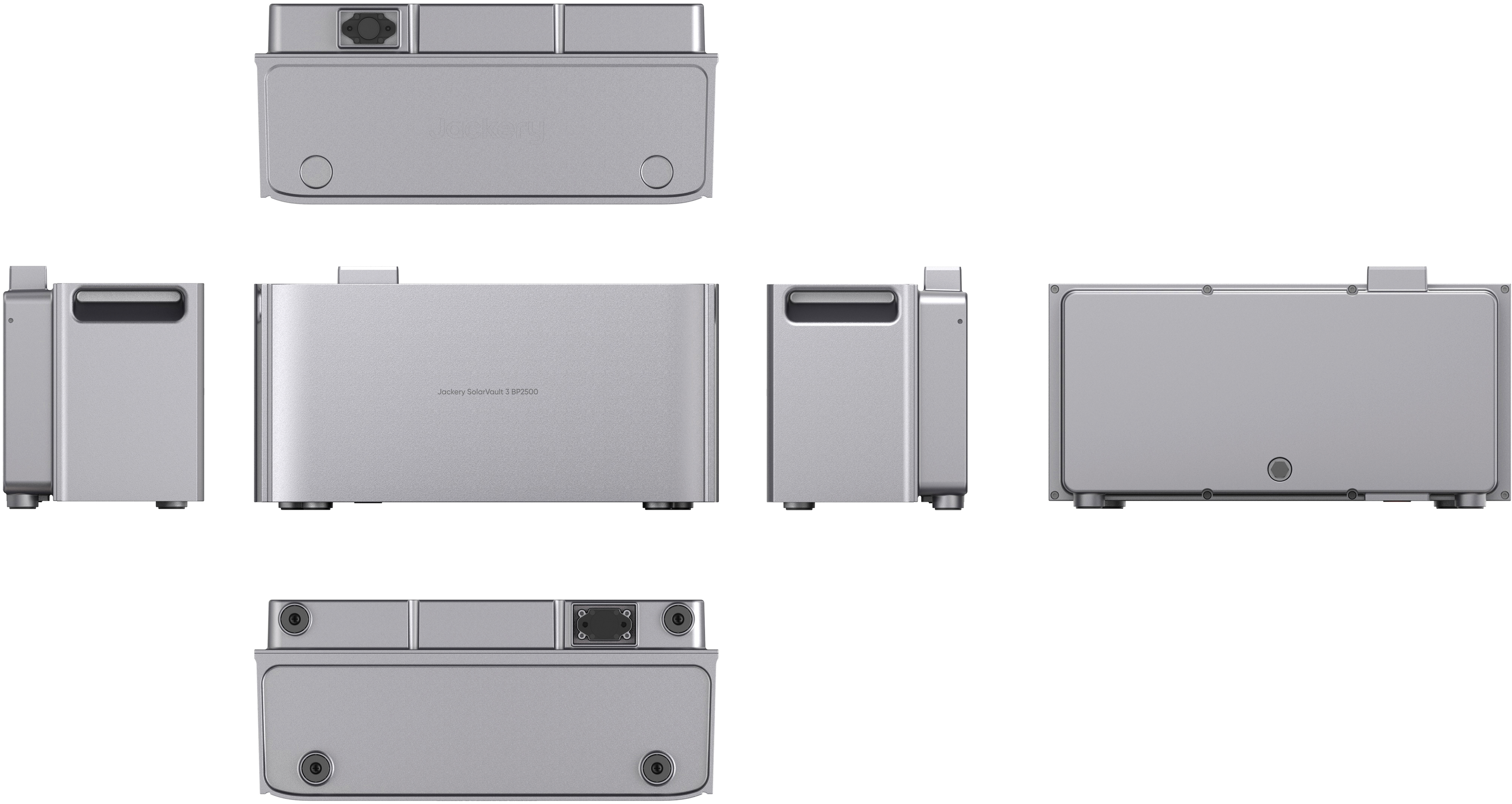 Balkonkraftwerk JACKERY SolarVault 3 Pro und Erweiterungsakku JACKERY JA BP2500