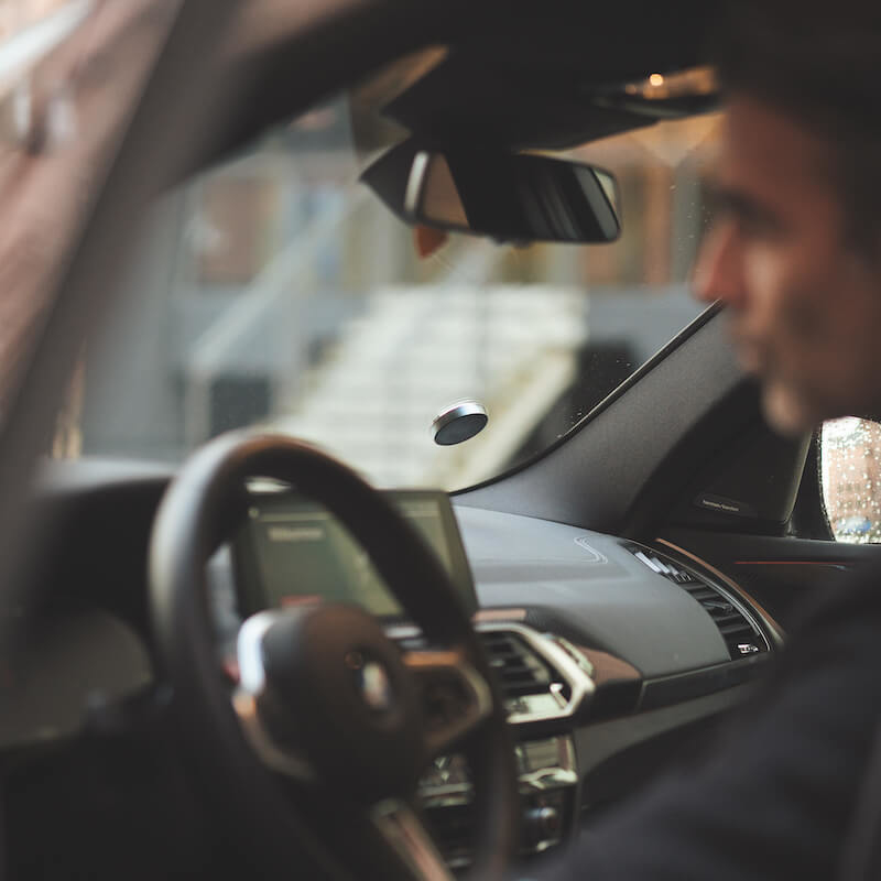 OOONO Elektronische Parkscheibe, P-DISC NO1, schwarz