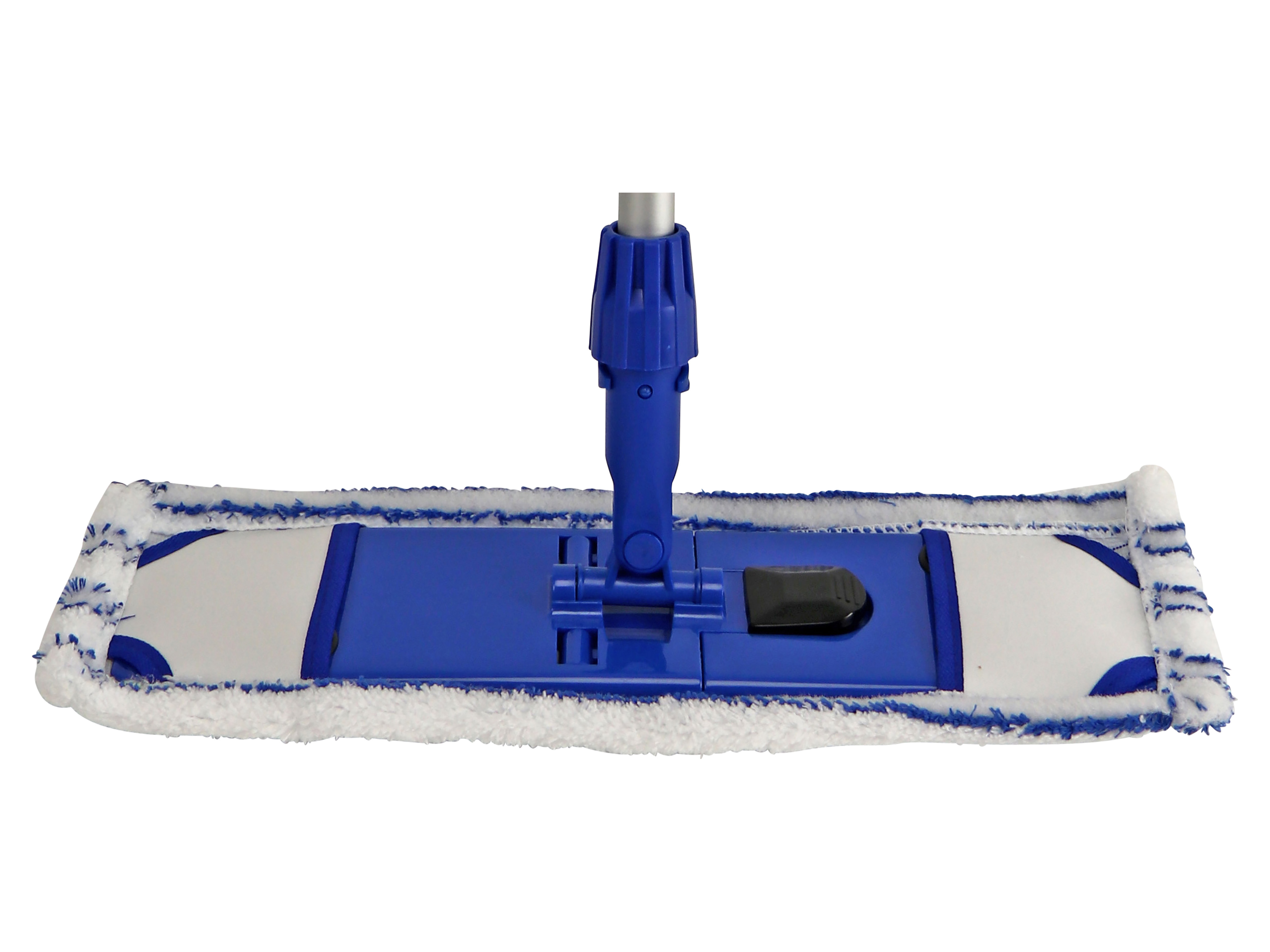 Bodenwischer, silber/blau, 85-140 cm