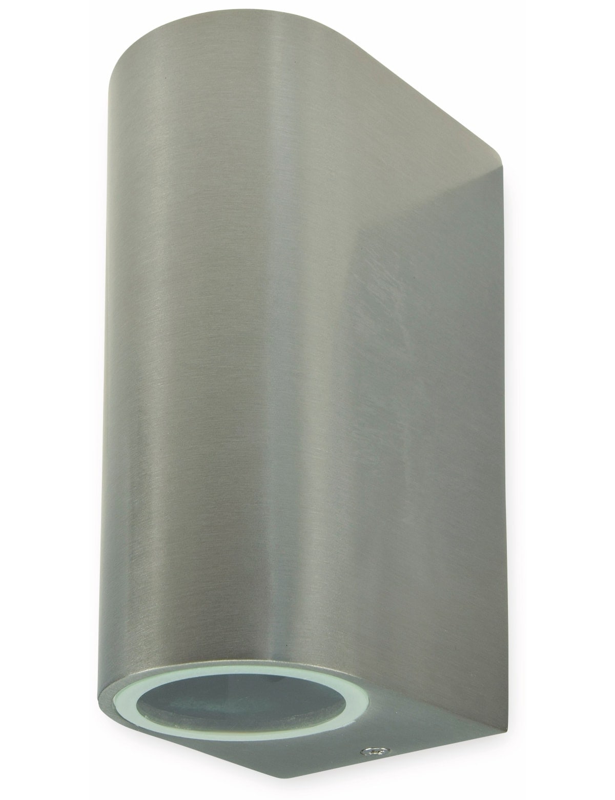 CHILITEC Wandleuchte CTW-2, IP44, 2x GU10, Edelstahl