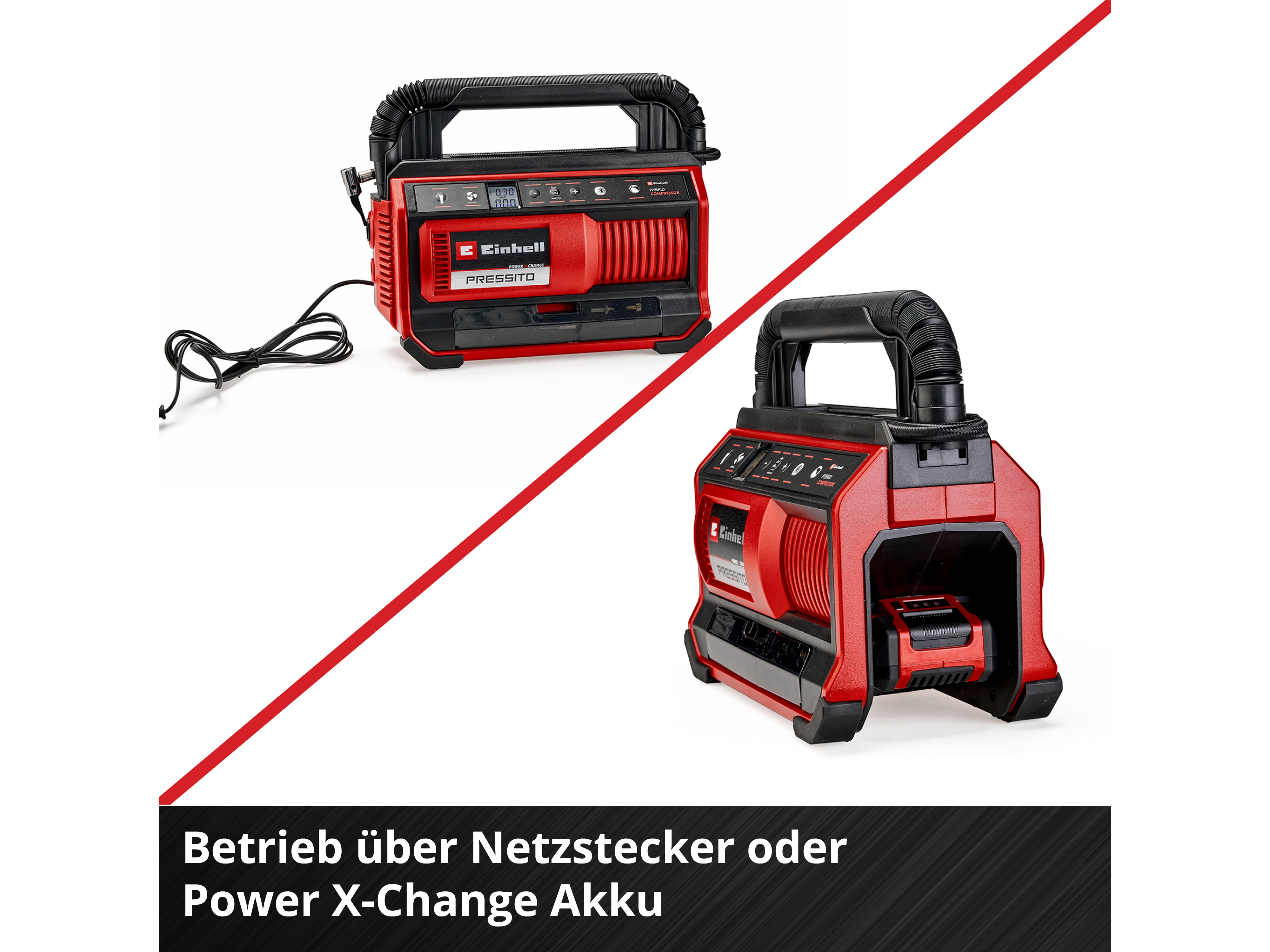 EINHELL Hybrid-Kompressor PRESSITO 18/25