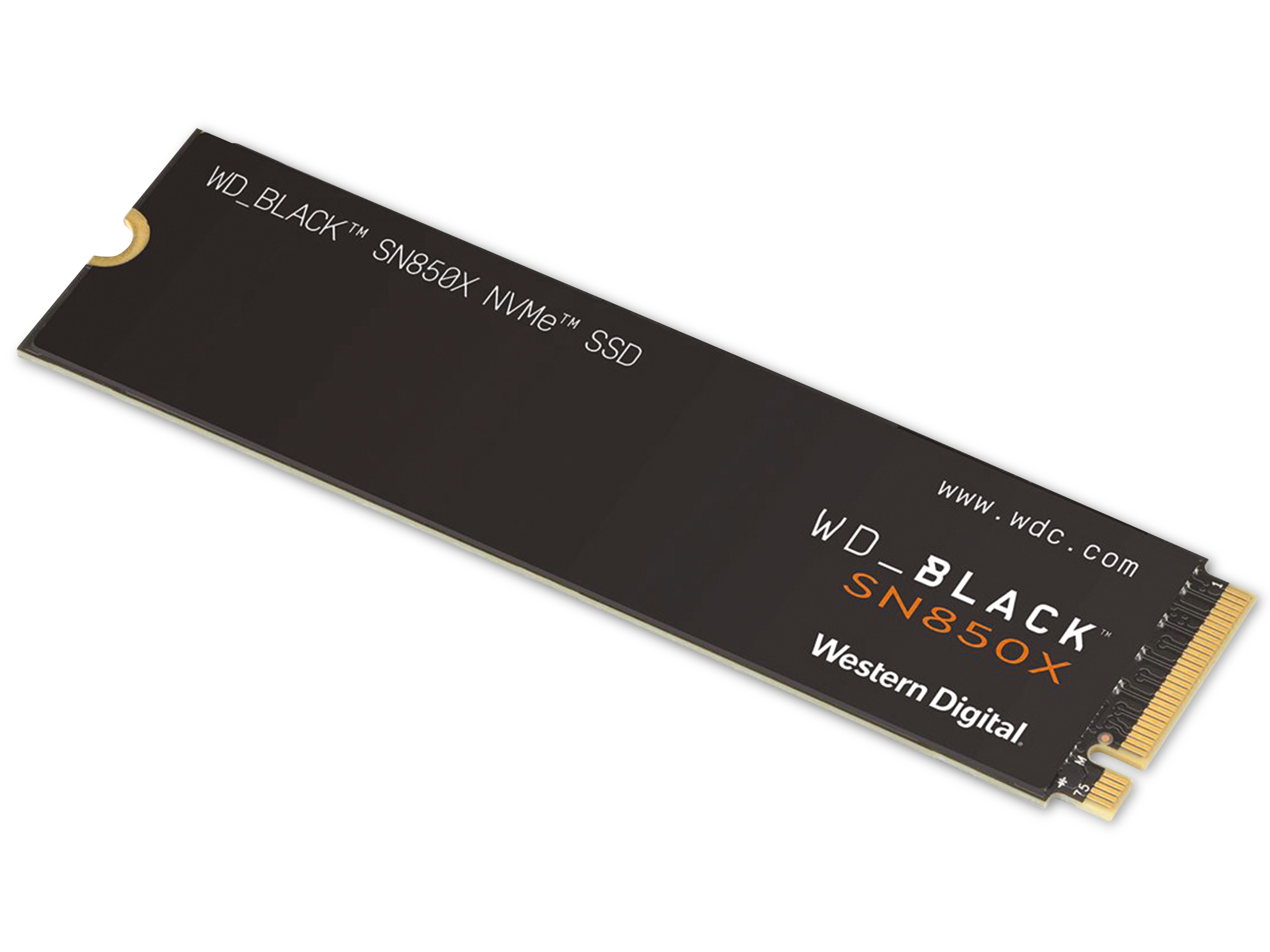 WESTERN DIGITAL M.2 SSD WD Black SN850X, 2 TB, NVMe, intern WESTERN DIGITAL M.2 SSD WD Black SN850X, 2 TB, NVMe, intern