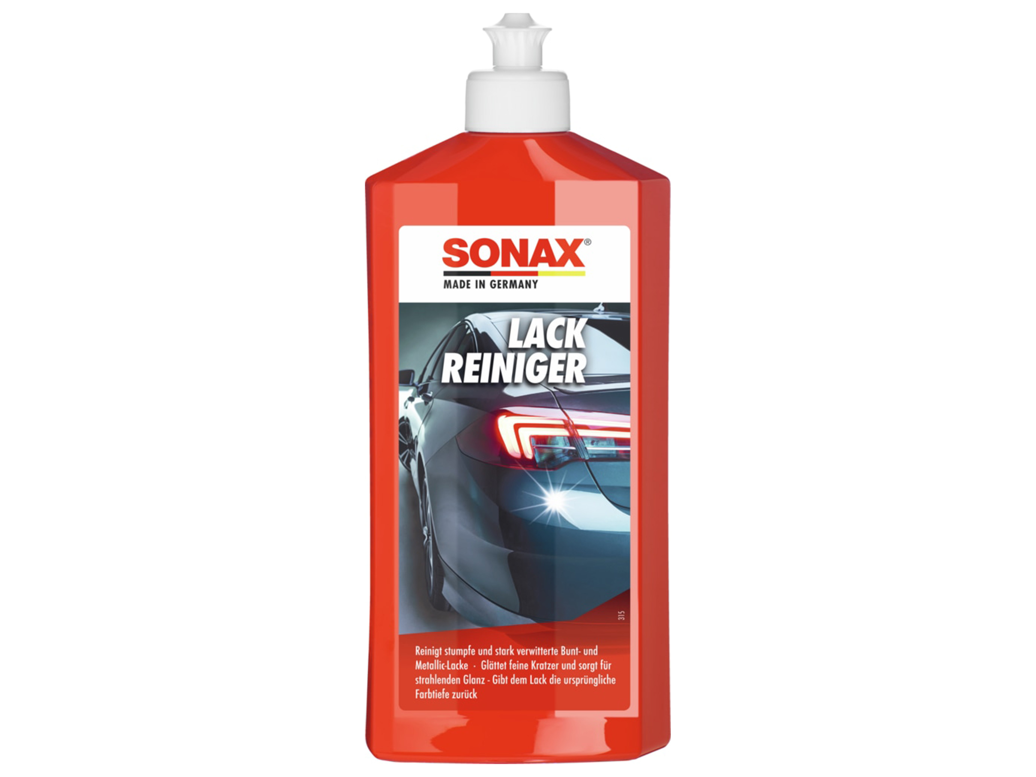 SONAX Auto-Reinigungs-Set, Politur + Hart-Wax + Lack-Reiniger