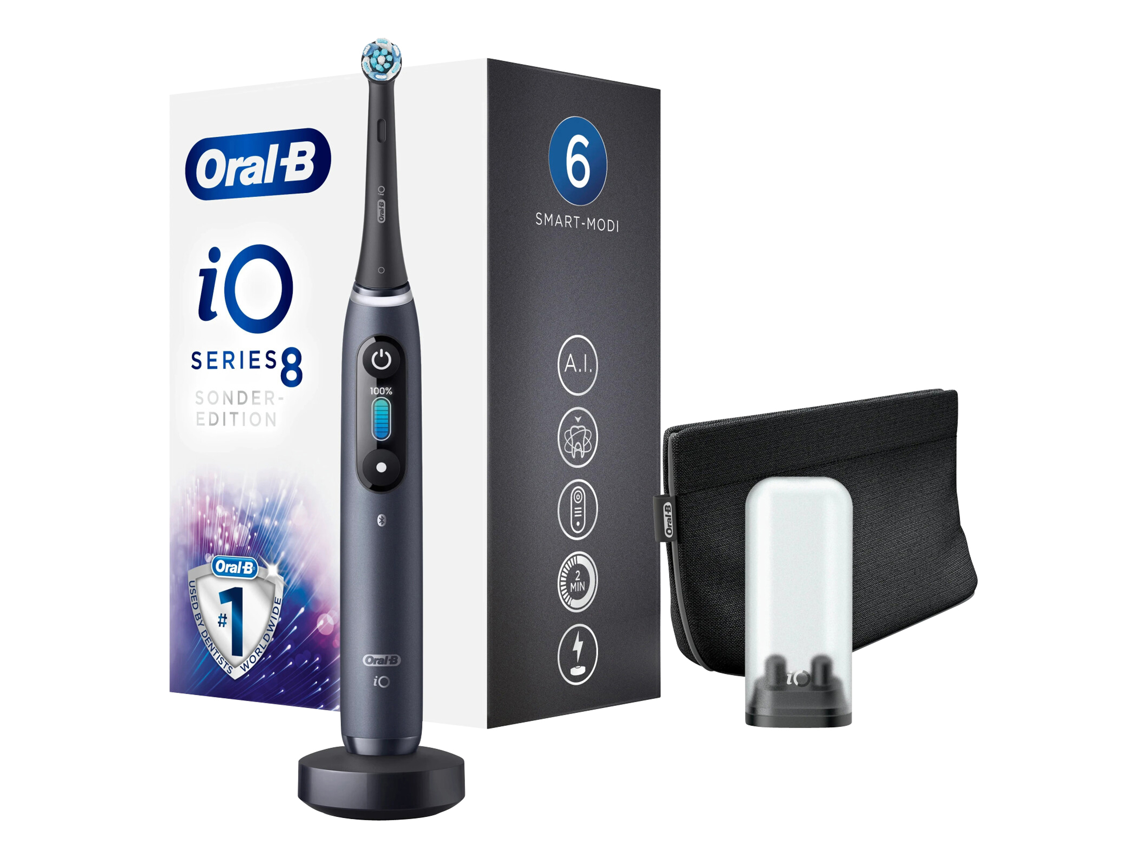 ORAL-B Elektrische Zahnbürste iO Series 8 Black Onyx