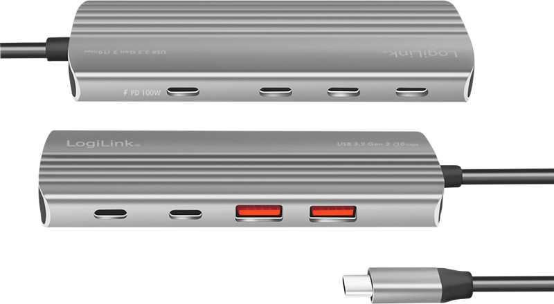 LOGILINK USB-C-Hub UA0413 4-Port Logilink USB-C-Hub UA0413 4-Port