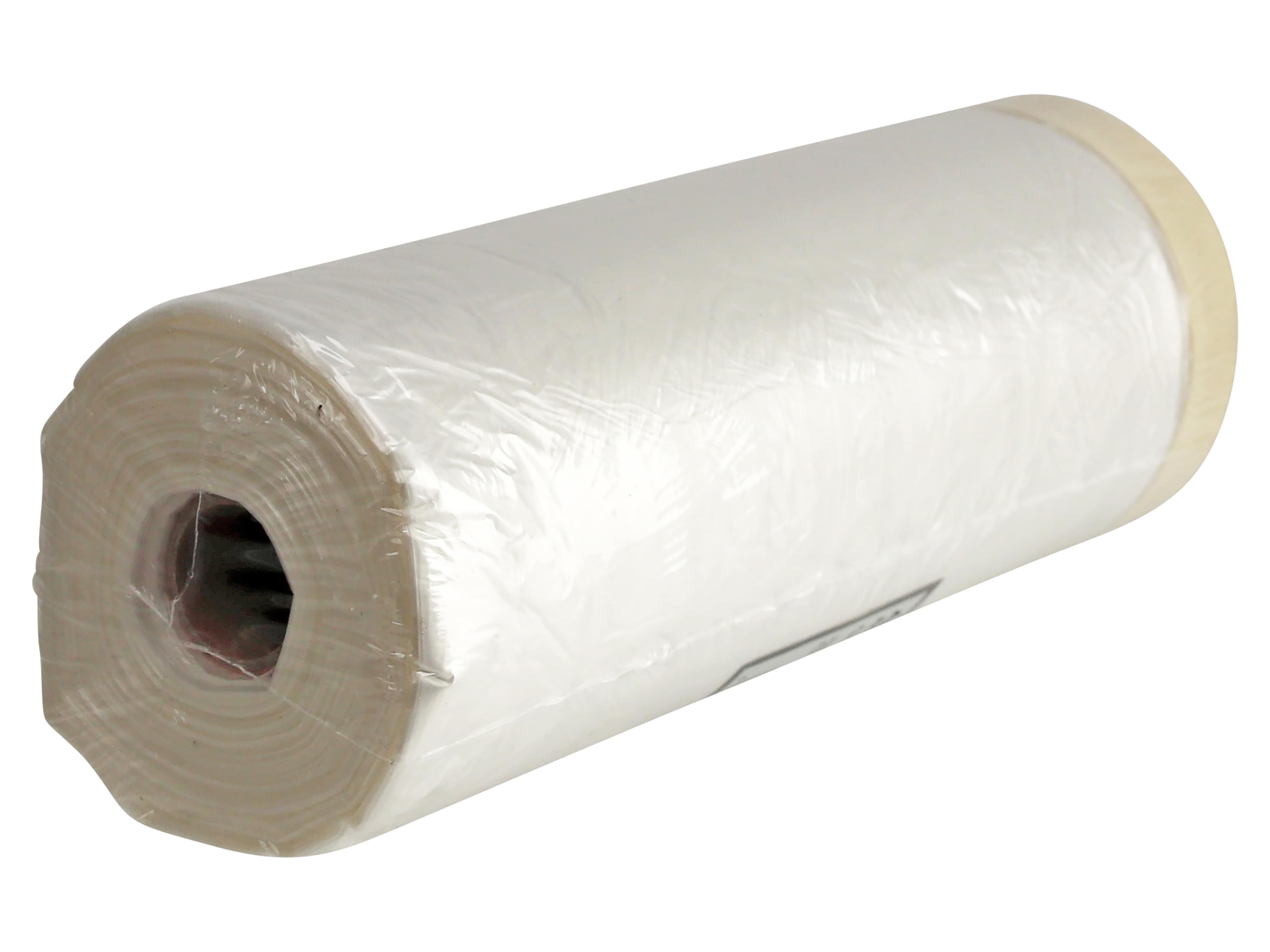 HEIMPROFI Abdeckfolie mit Klebeband, 140 cm x 33 m, auf Rolle