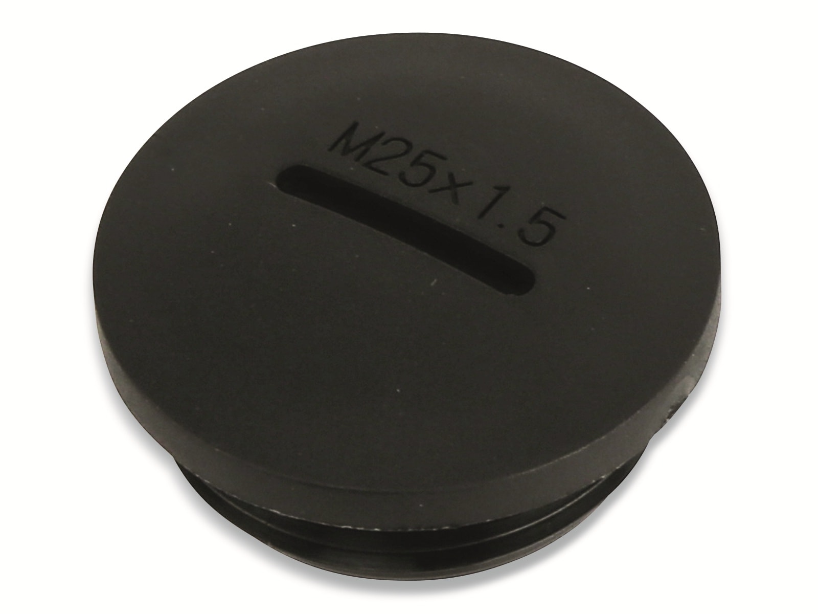 KSS Verschlussschraube, metrisch, M25, schwarz