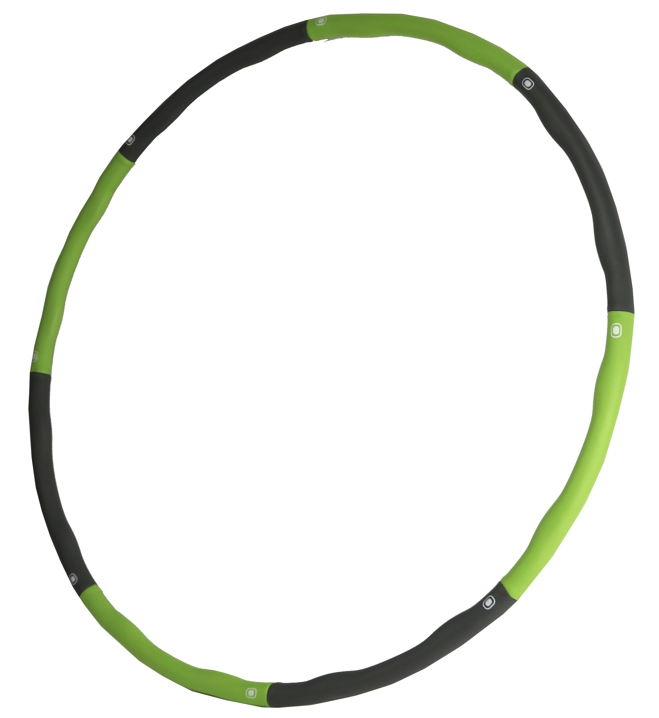 Hula-Hoop-Set, MAXIMIO Sports, grün