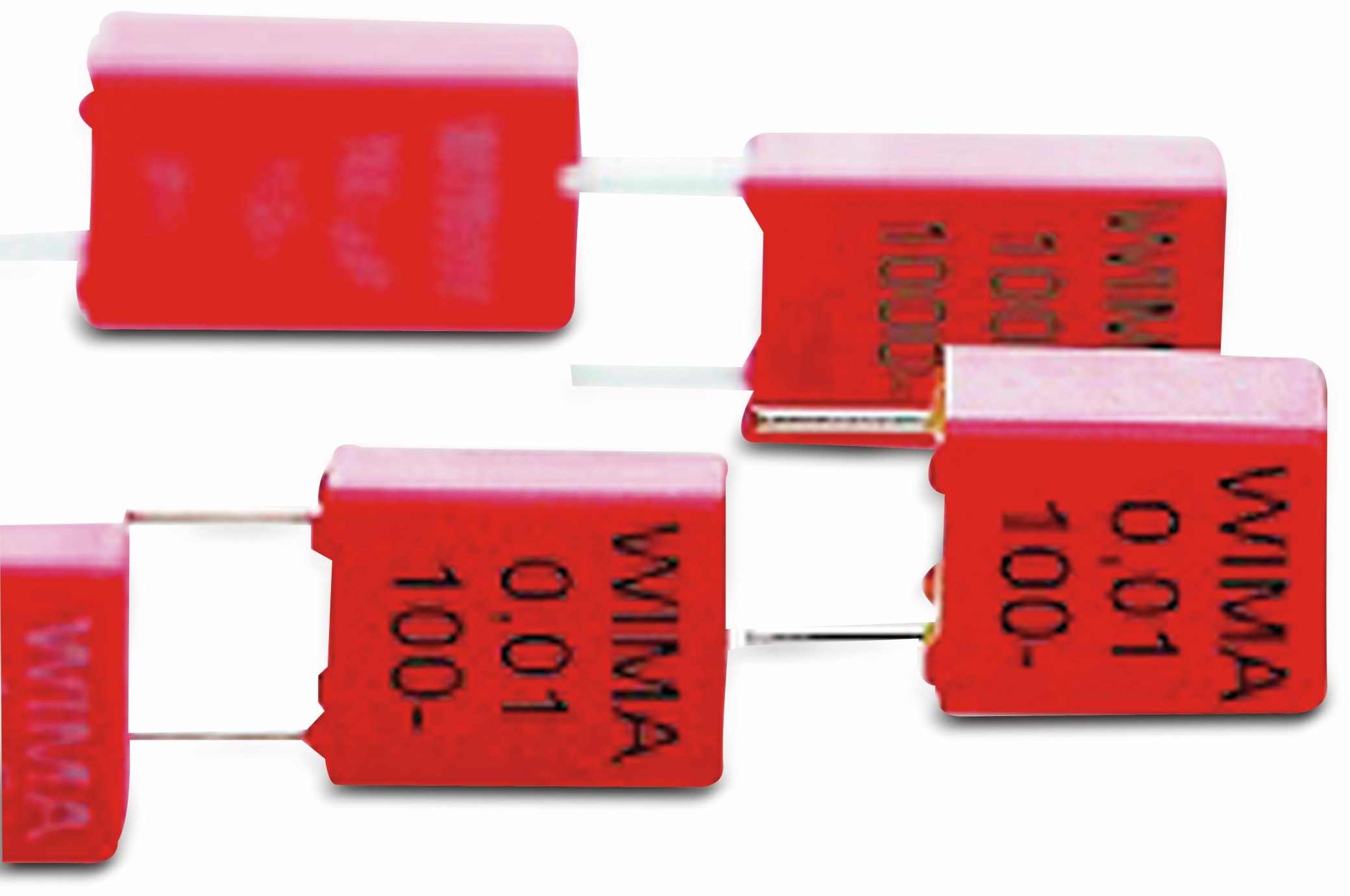 WIMA Folienkondensator, 6800 pF, 100 V-, radial, RM 5, FKS2D016801A00KSSD WIMA Folienkondensator, FKS2D016801A00KSSD, 6800PF, 100V